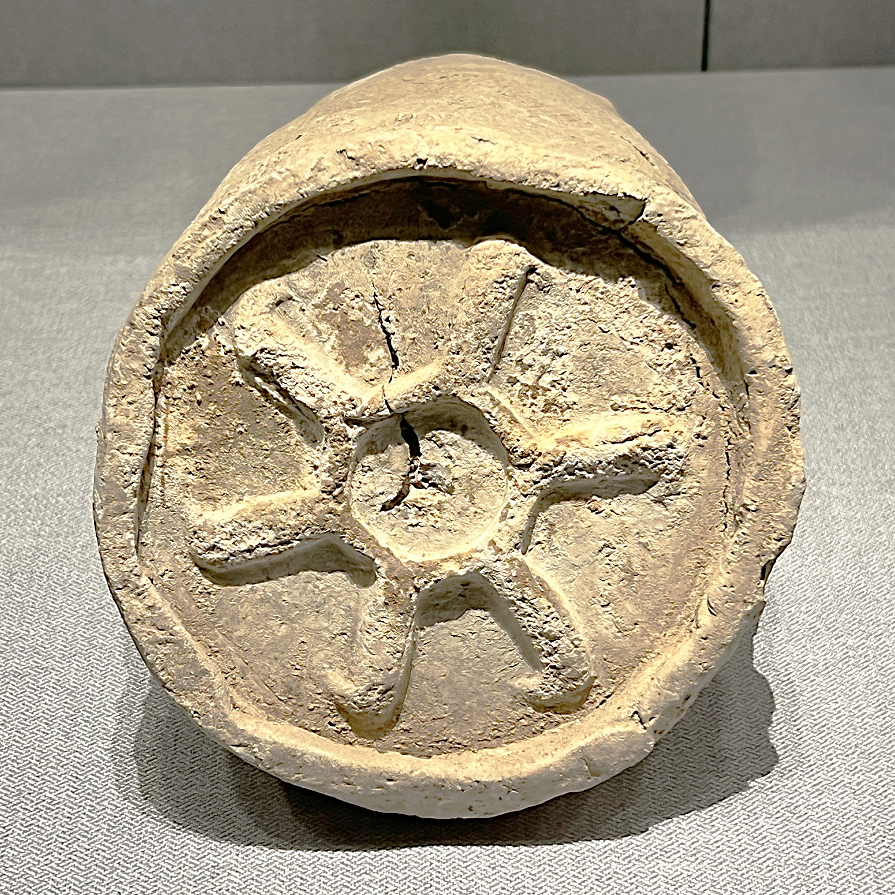 火焰纹 太阳纹 动物纹 卷云纹瓦当 战国秦长城博物馆(之1/2)