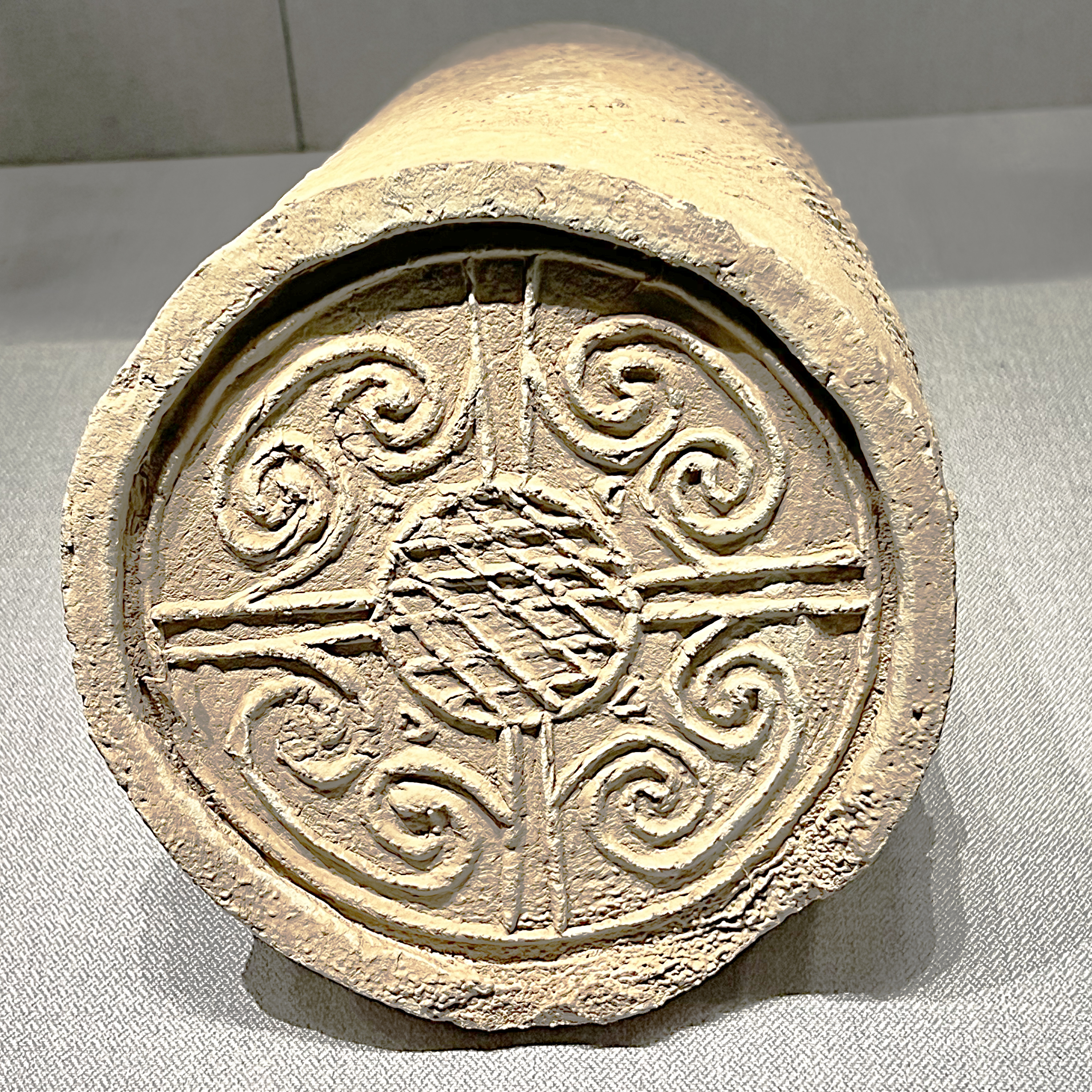 火焰纹 太阳纹 动物纹 卷云纹瓦当 战国秦长城博物馆(之1/2)