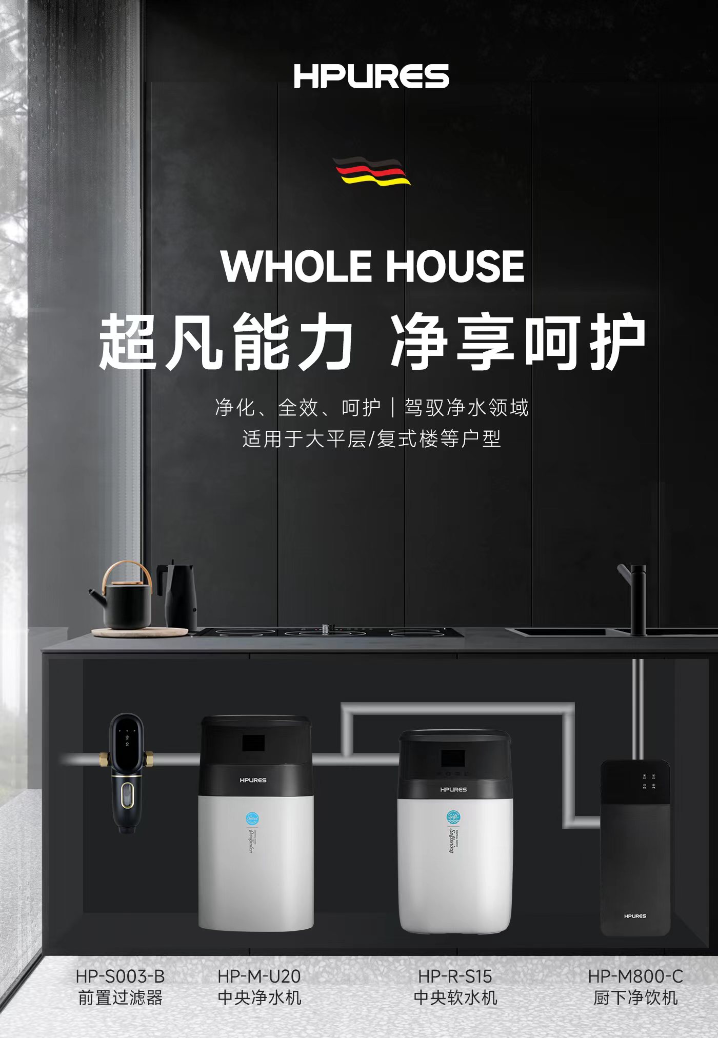 德国菲浦斯净水,有哪些产品系列