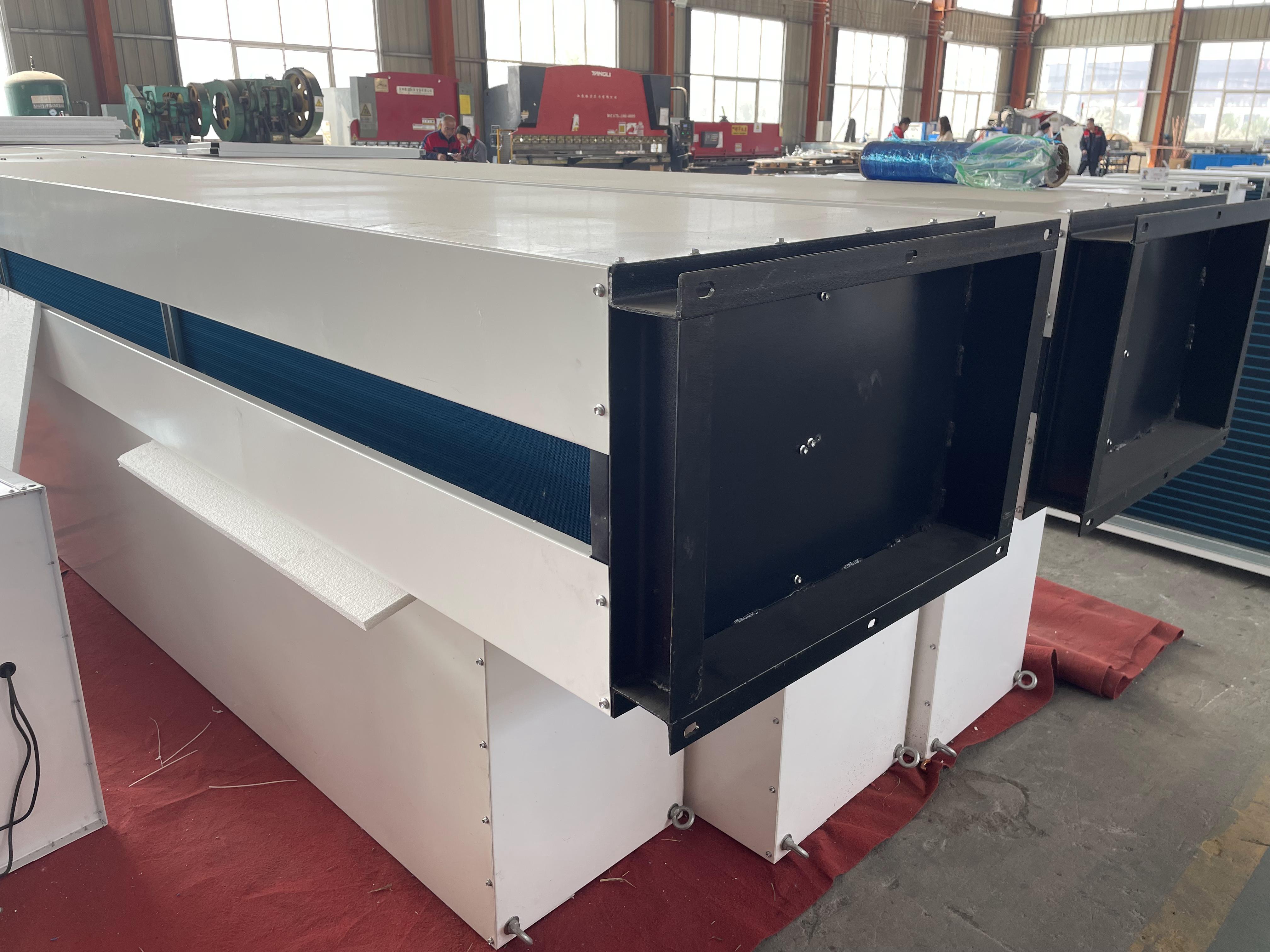 立式侧吹热风幕的安装和维护要点