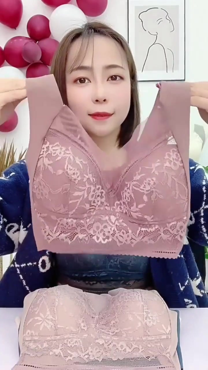 超薄无痕蕾丝文胸内衣