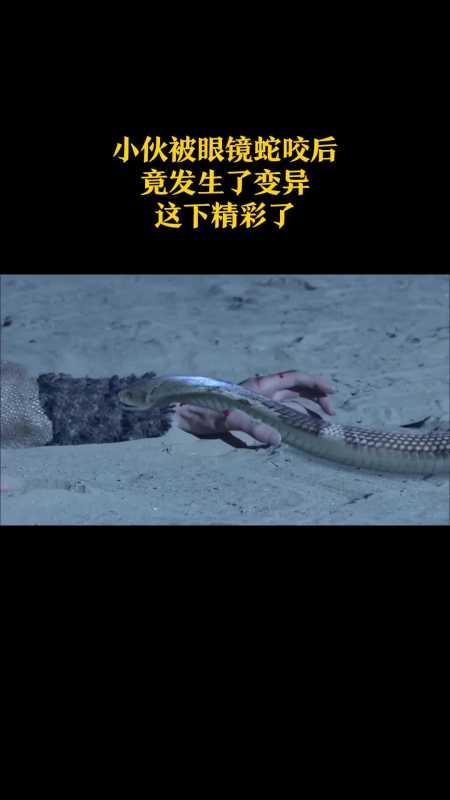 小伙被眼镜蛇咬后竟发生了变异这下精彩了