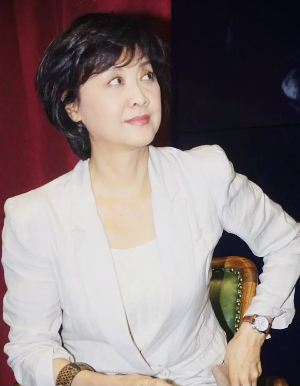 朱琳现在的照片,风韵犹存!#热点引擎计划