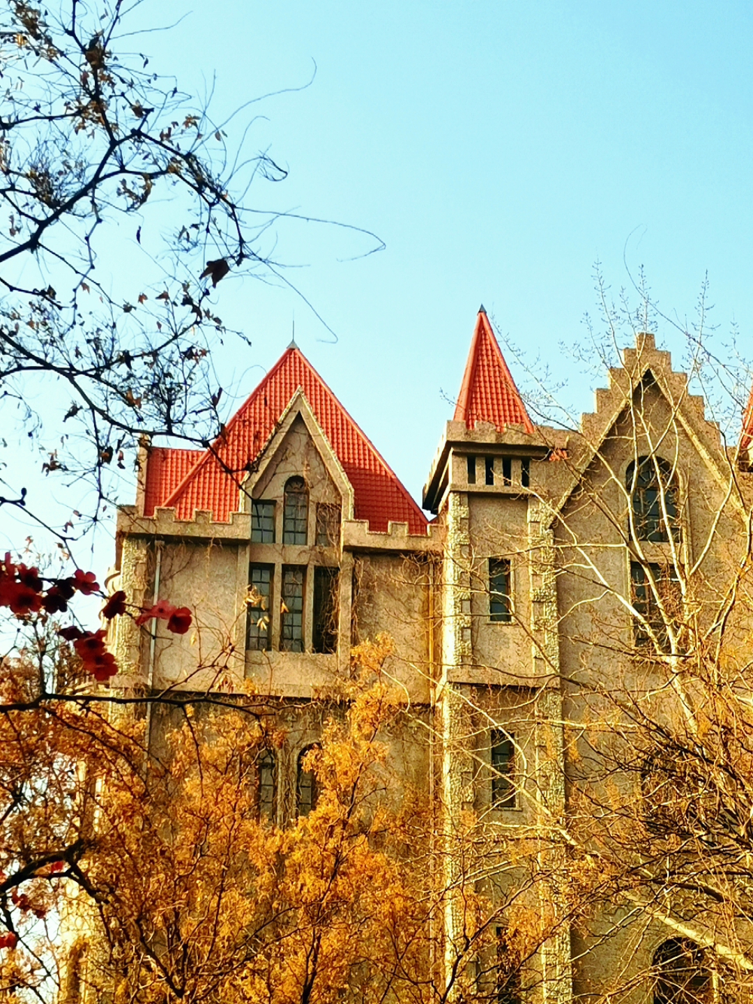 天津市中华石园欧式城堡建筑,被网友称为霍格沃兹城堡,独具特色