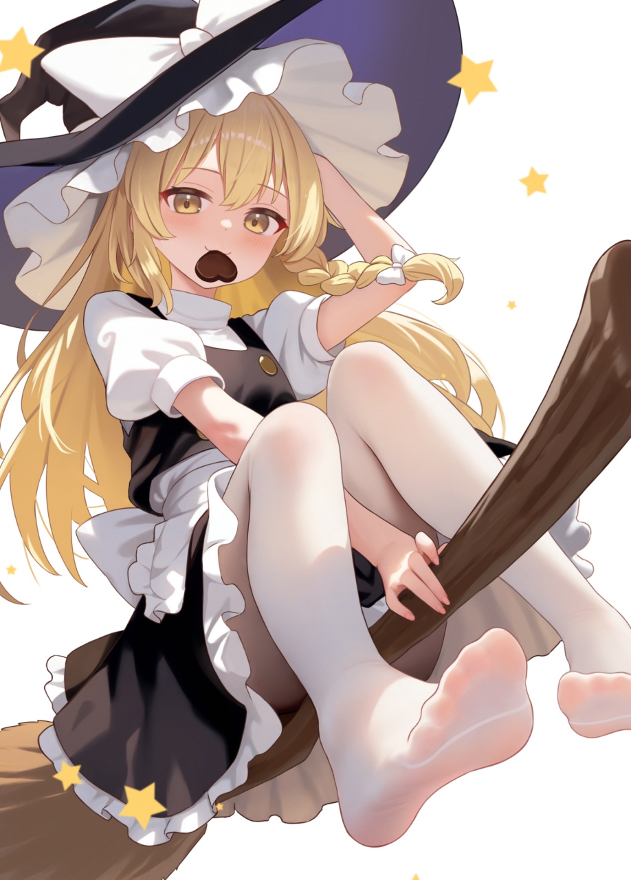 白丝魔法少女[舔屏][舔屏][舔屏] 动漫:东方project 画师:幻梦fanteam