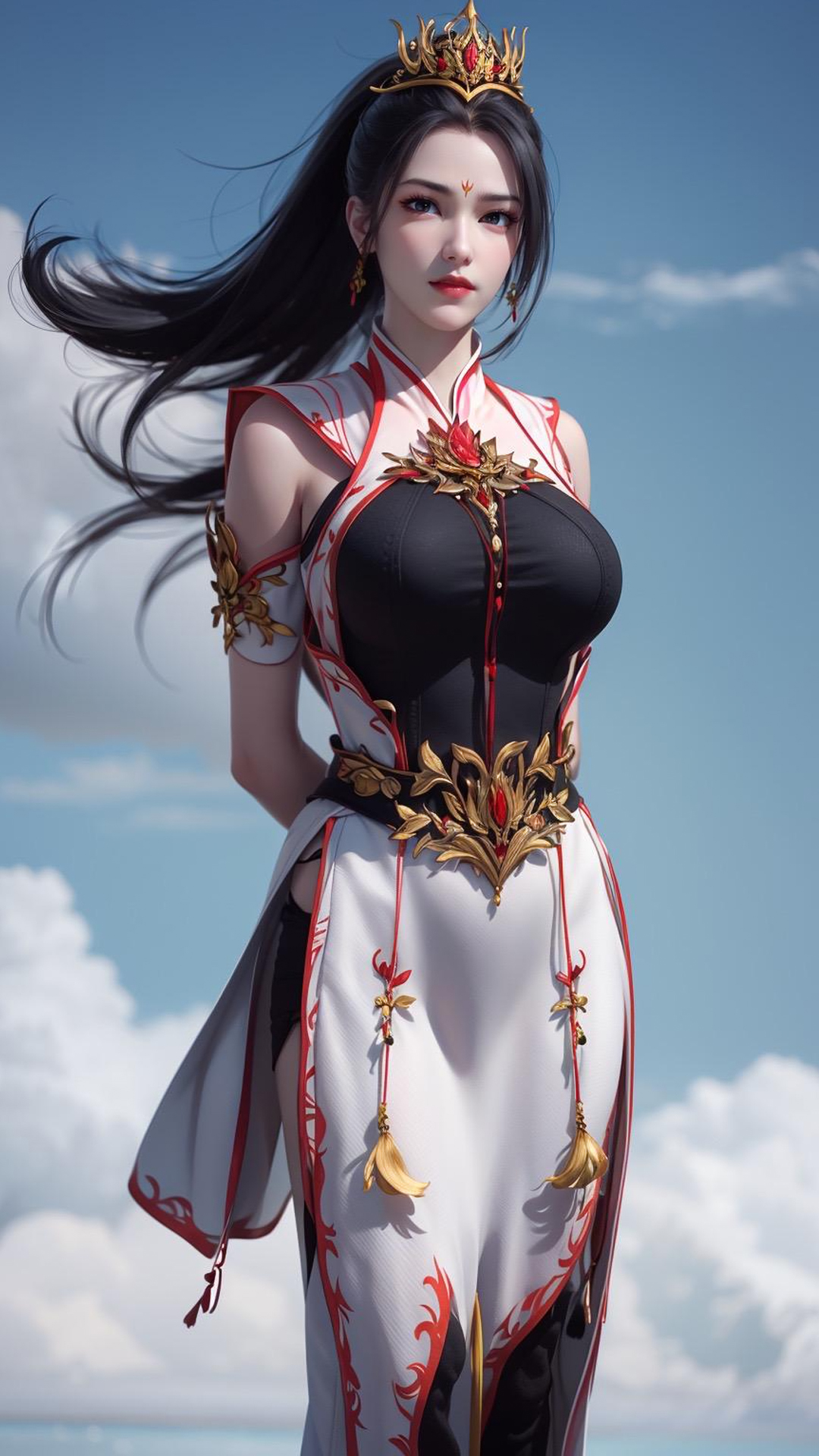 国漫女神|《师兄啊师兄》酒玖师叔ai高清手机壁纸