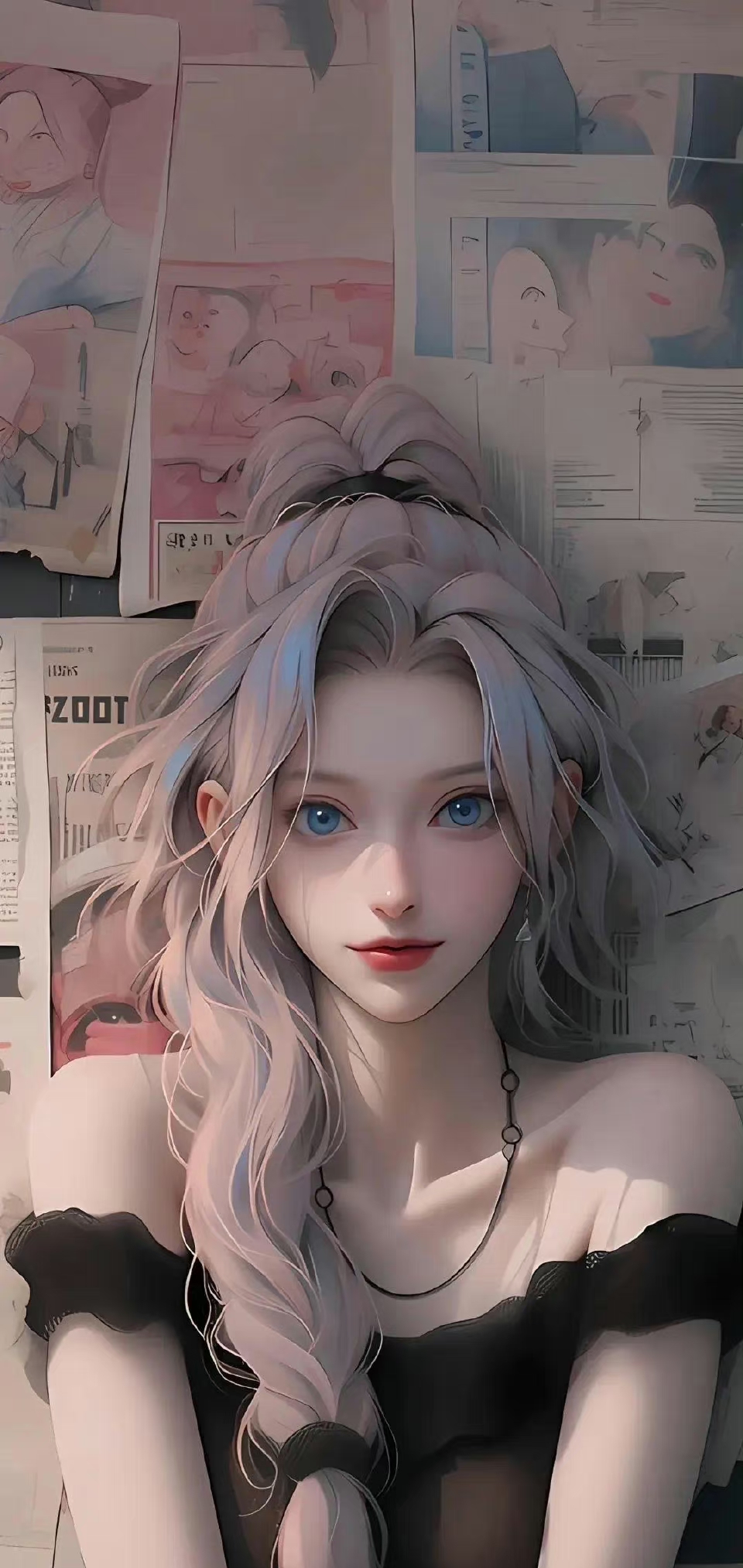 复古动漫辣酷女生壁纸 #教育优质作者发文挑战赛