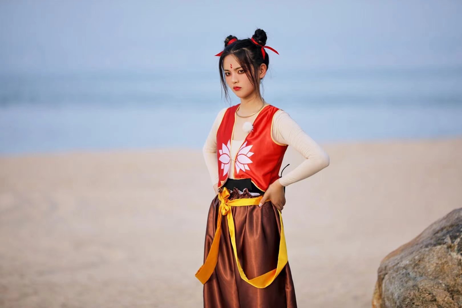 杨超越变身哪吒本吒