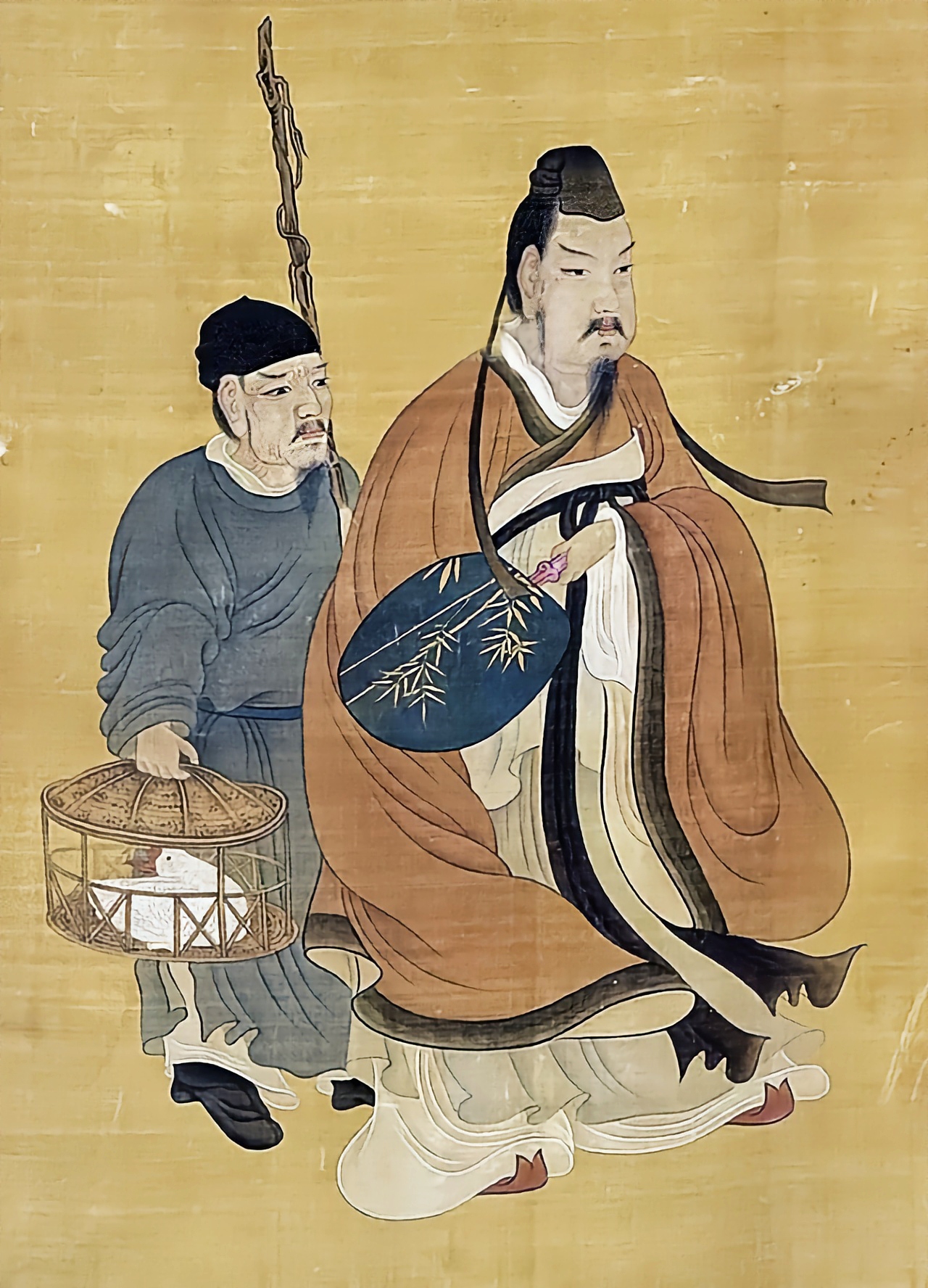 明代画家陈洪绶人物画欣赏