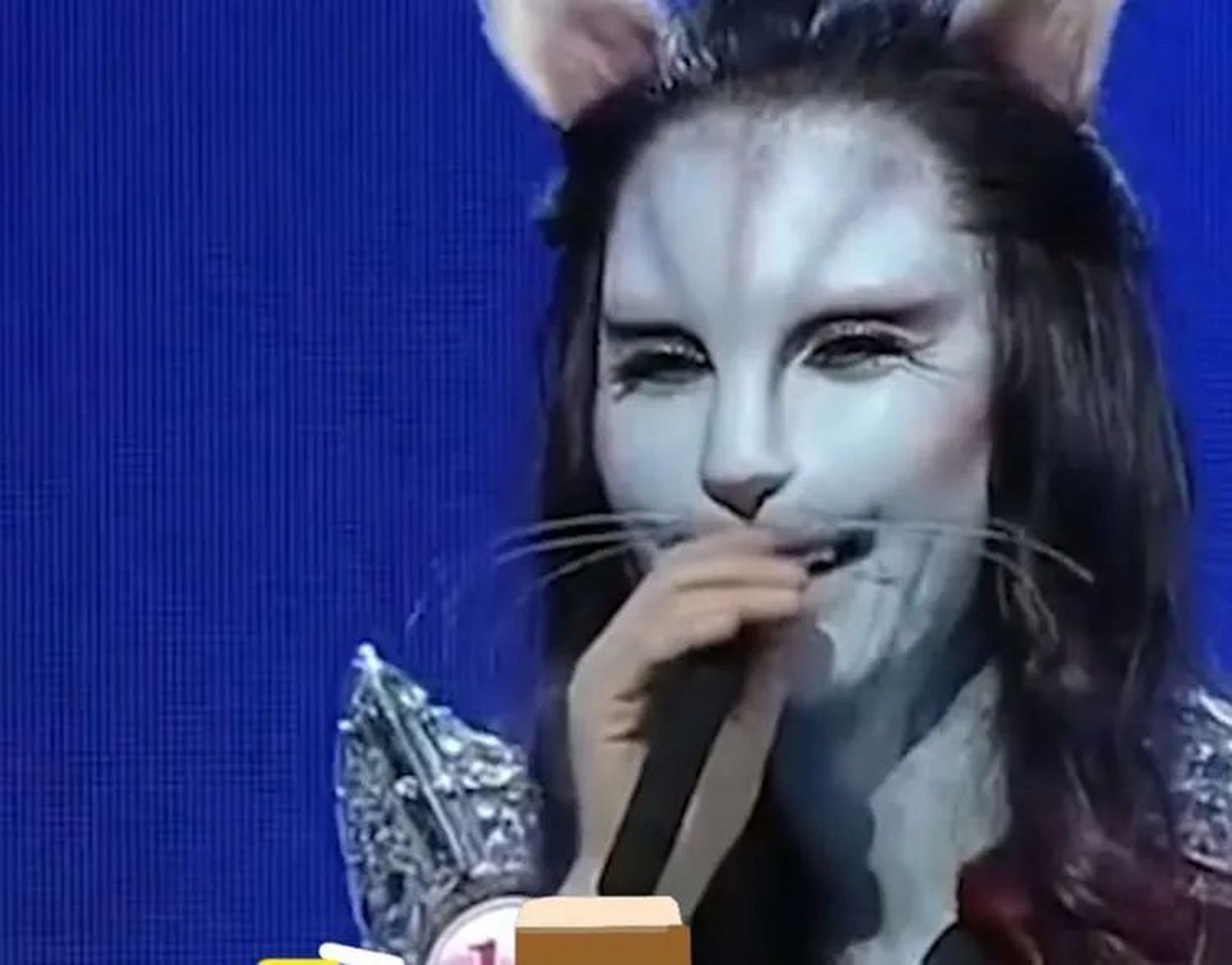 以及一位特效化妆师在相亲节目中以"猫脸女郎"形象出现的经历