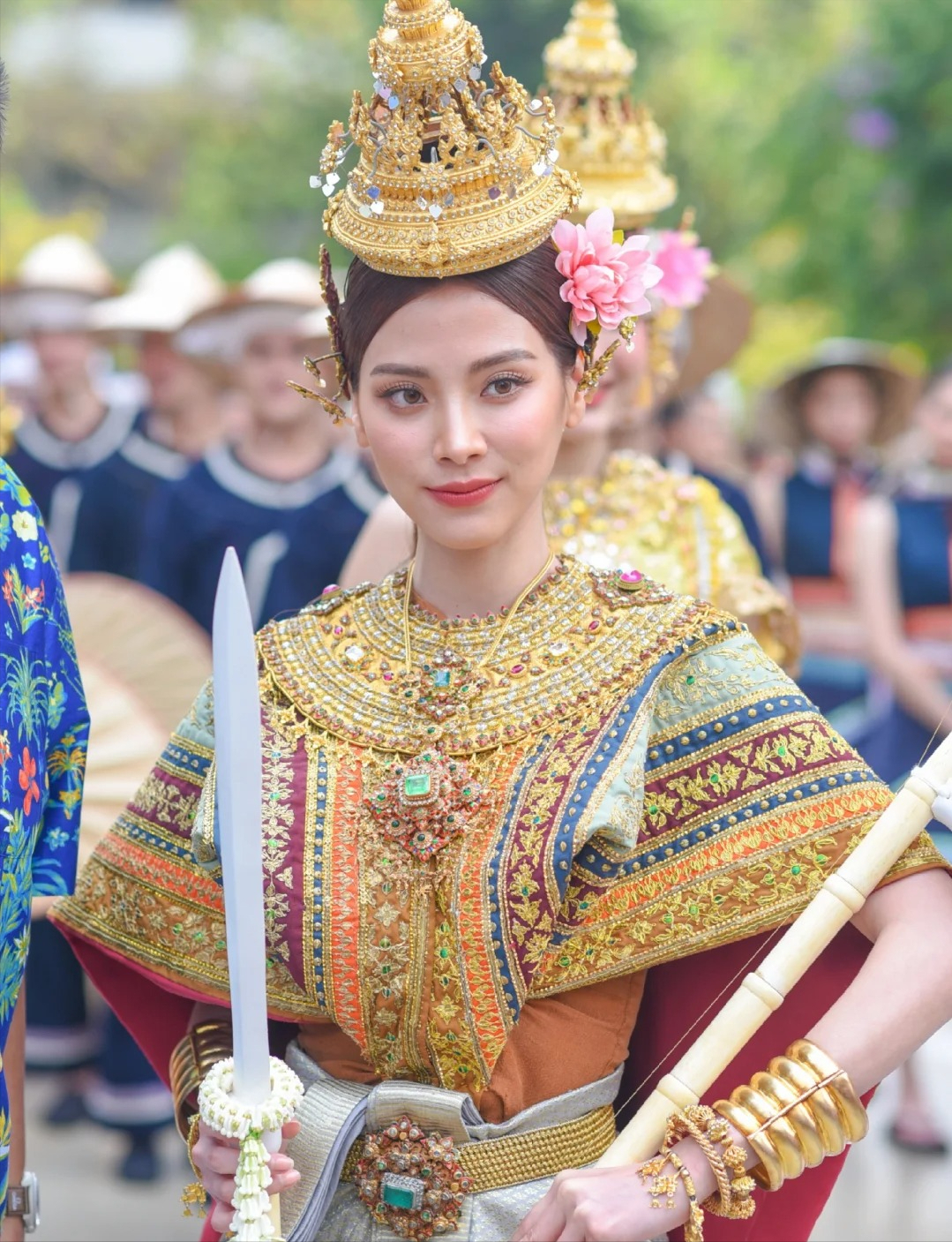 小水明艳,aff优雅,noon温柔了时光!被泰国宋干节女神美到了!