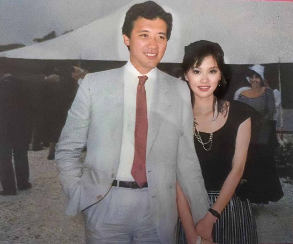 这个人就是殷亭如在美国的丈夫黄颖恒,黄颖恒毕业于哈佛大学,祖籍澳门