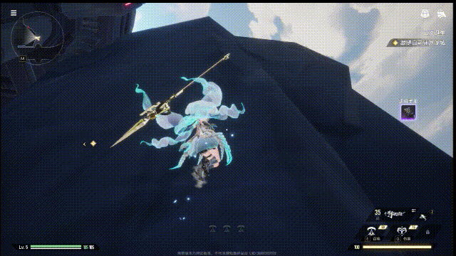 简单快速的连跳即可上墙的操作,不仅使玩家日常跑图也能跑出"心流感"