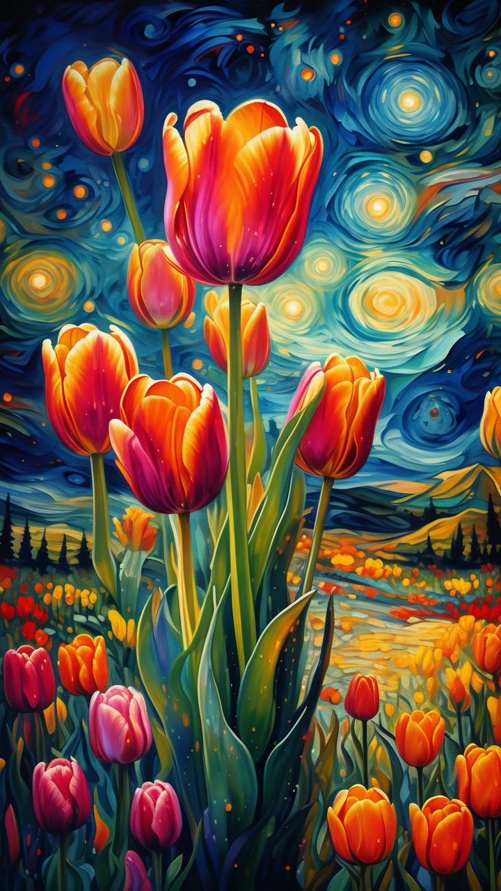 它们仿佛是大自然的精灵,绚烂而热烈,充满了生命的力量