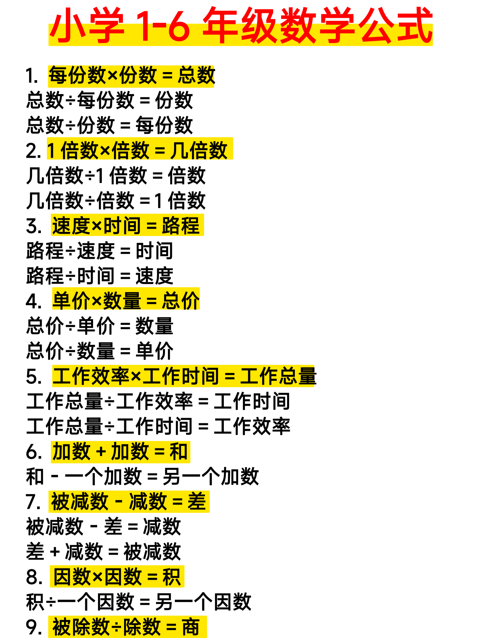 s 表=axax6 体积=棱长x棱长x棱长 v=ax正方形的周长公式份数÷每份数=