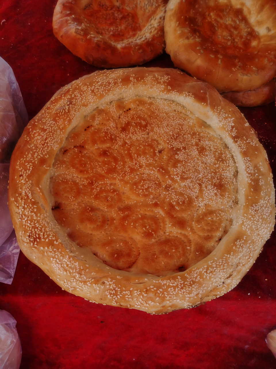 新疆巴州和静县,烤馕—我们是认真滴