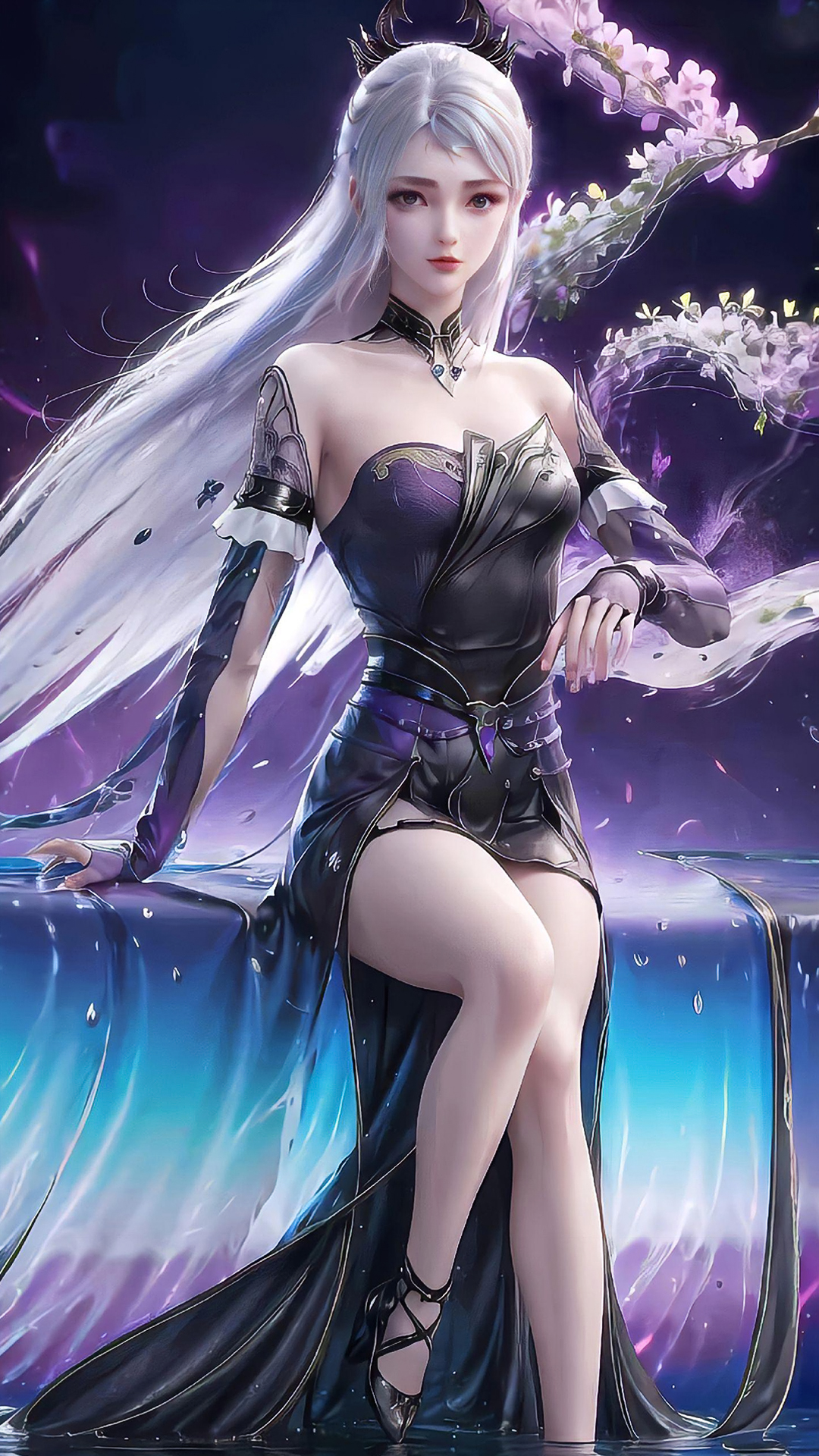 《大主宰》洛璃ai高清手机壁纸:洛神皇族的公主