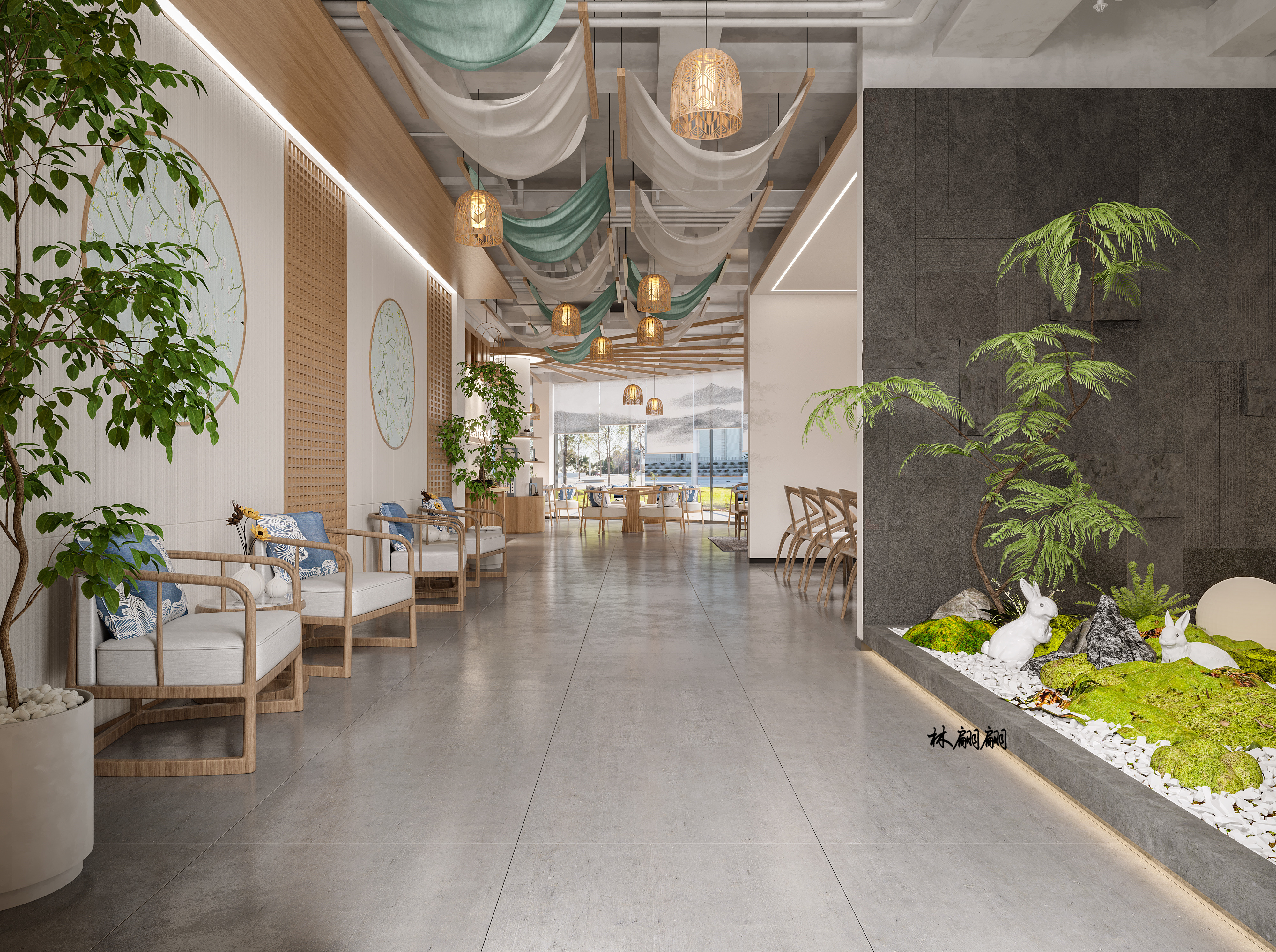 社区服务中心效果图:打造居民生活的温馨港湾