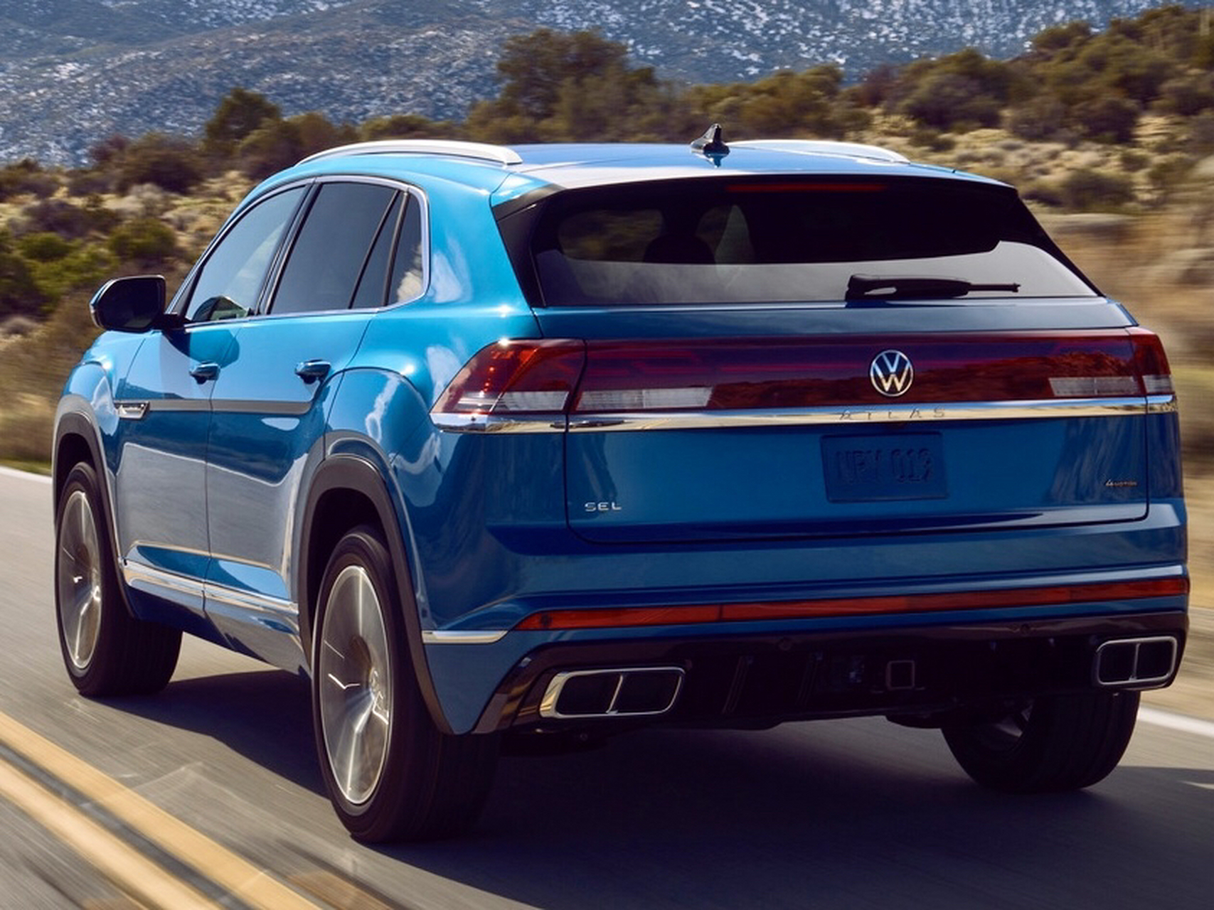 大众最大气,最时尚suv车型来了,全新款大众atlas