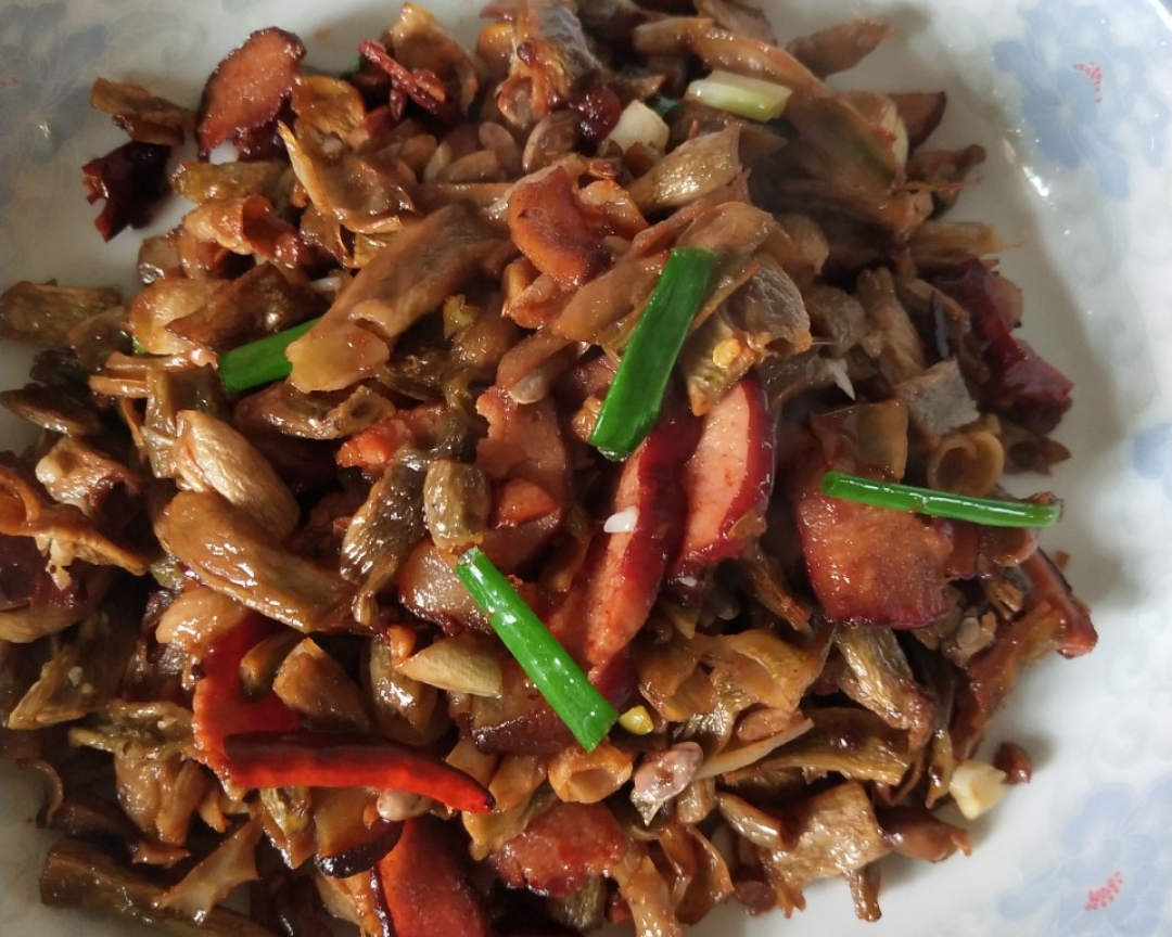 干豆角蒸腊肉的做菜方法介绍