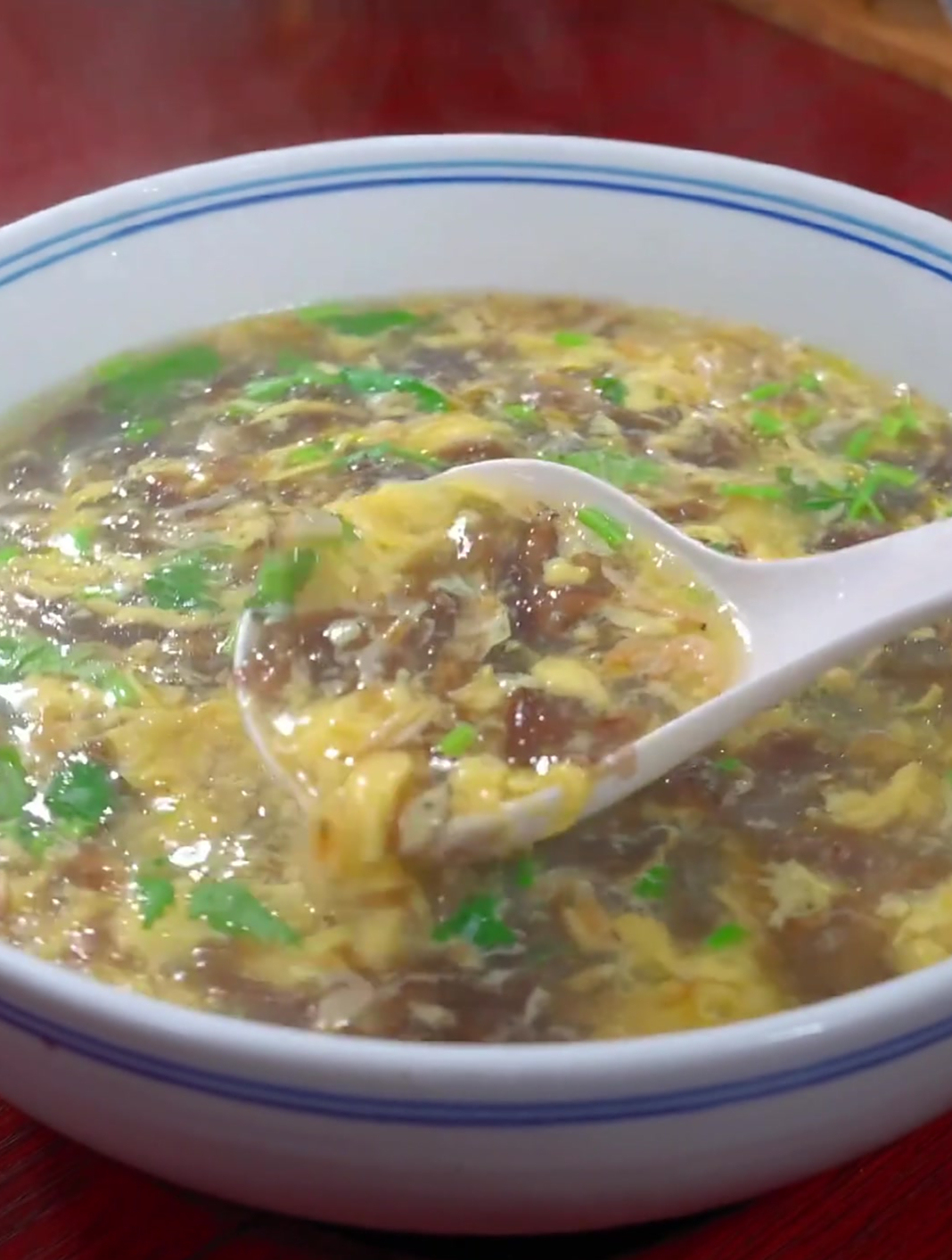 紫菜蛋花汤像我这样做,口感丝滑,简单营养又好喝