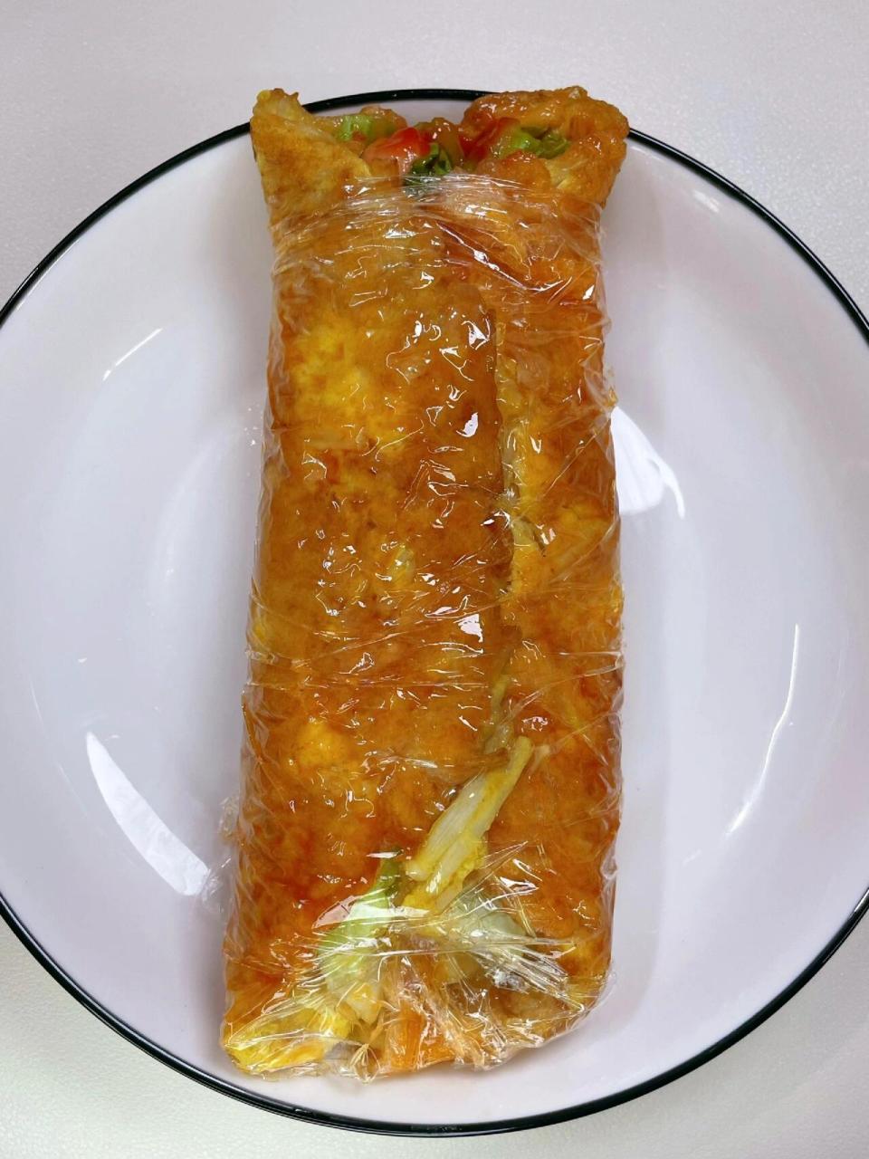 01|||分享巨好吃的金针菇鸡蛋饼!真的好好吃啊!低卡饱腹!