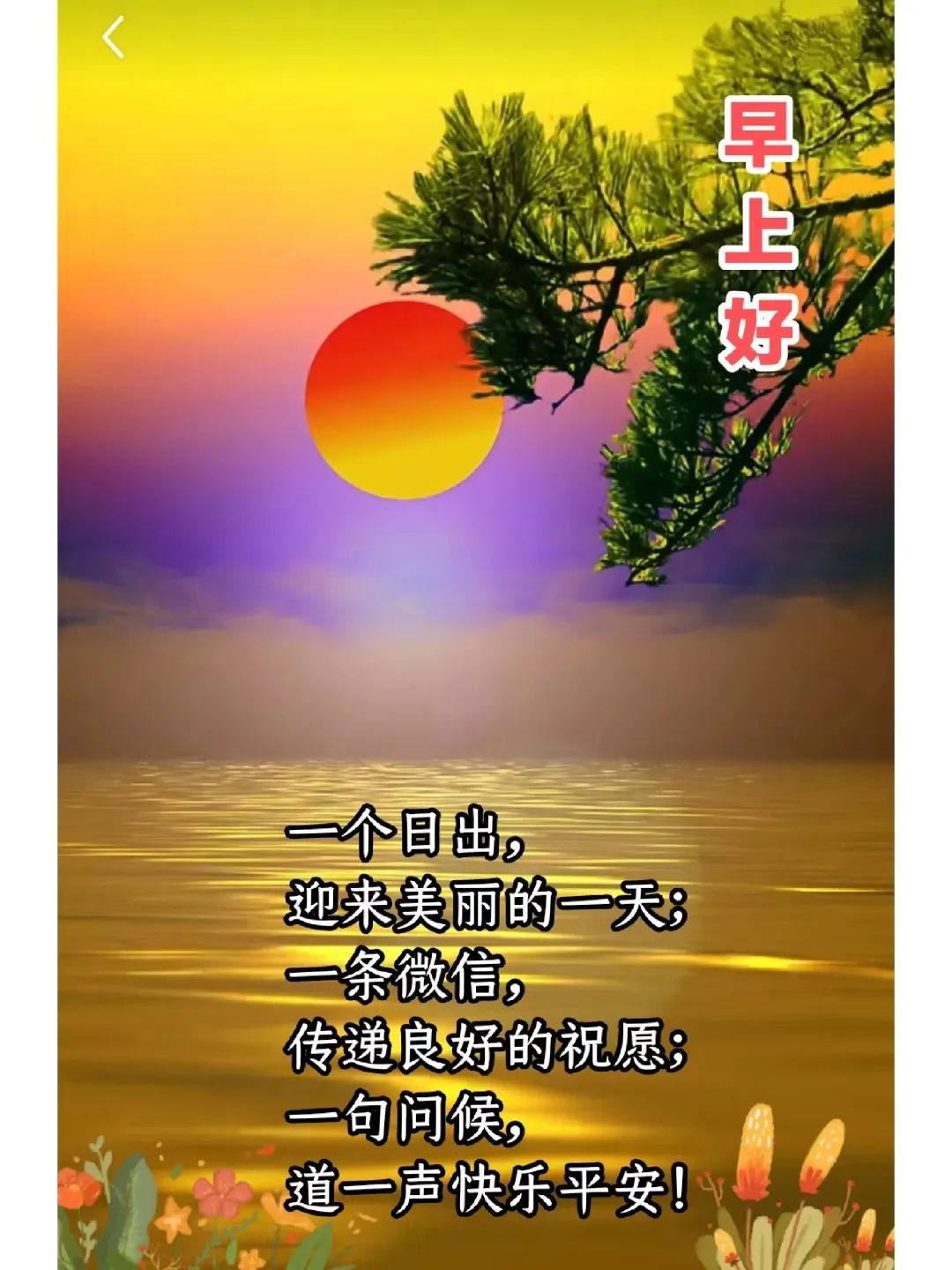 发朋友圈的早安心语正能量文案,单纯美好的早上好问候语
