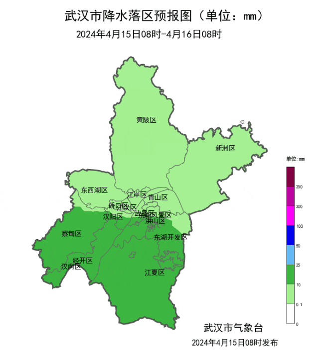 武汉近期天气预报↓↓↓16日:阴天有中阵雨或雷阵雨,局部大雨,偏北风3