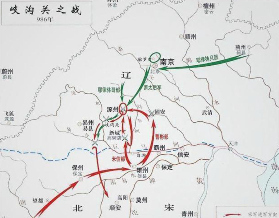 雍熙北伐:看完战场指挥就明白,宋太宗与萧太后的差距有多大?