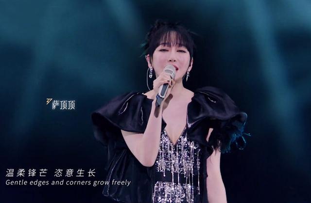 韩雪,萨顶顶,陈丽君,袁娅维等姐姐都坐在居中的位置,主题曲mv也都给了