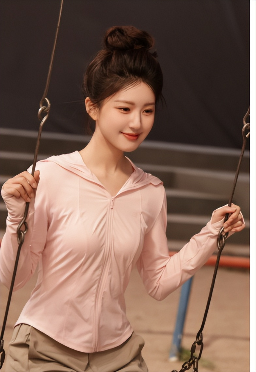 赵露思粉色运动服惊艳亮相,灵动可爱尽显淑女风范!