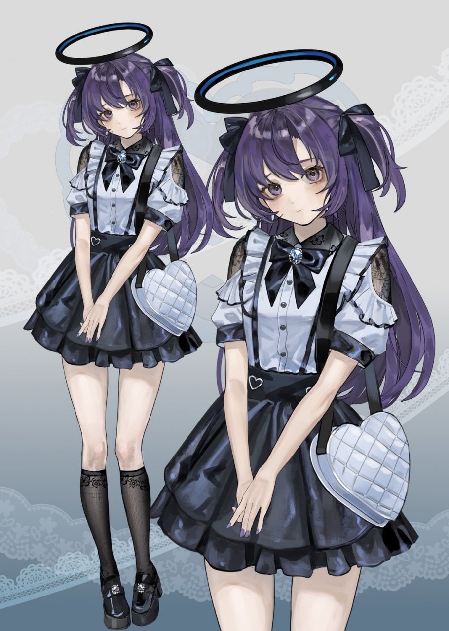 蔚蓝档案# 地雷系少女的穿搭