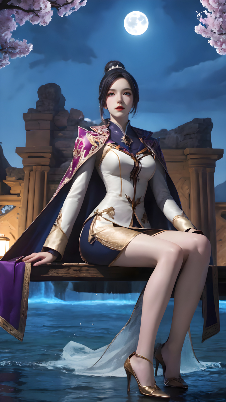 acg优质作者激励计划#   国漫女神 | 周漪 | 坐姿 唯美 #绝世唐门