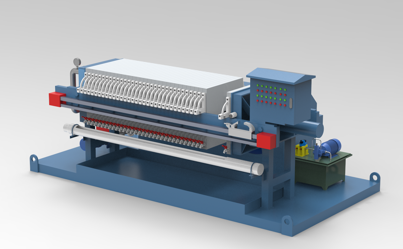 迈向绿色未来:小型板框压滤机助力污水净化