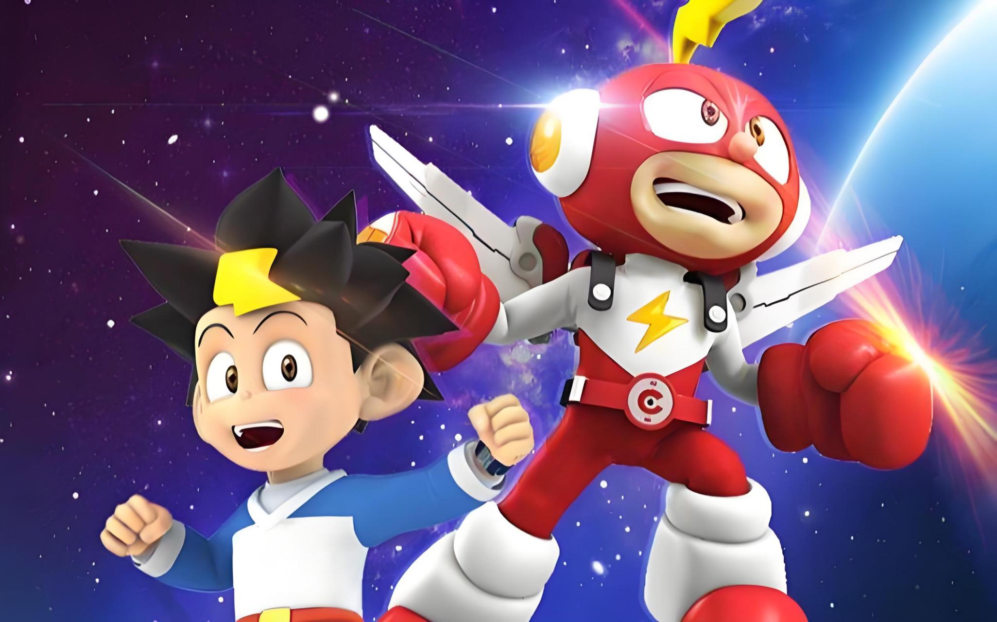 《电击小子》广州奥飞打造,三部动画佳作连连看!改编自山猫经典漫画.