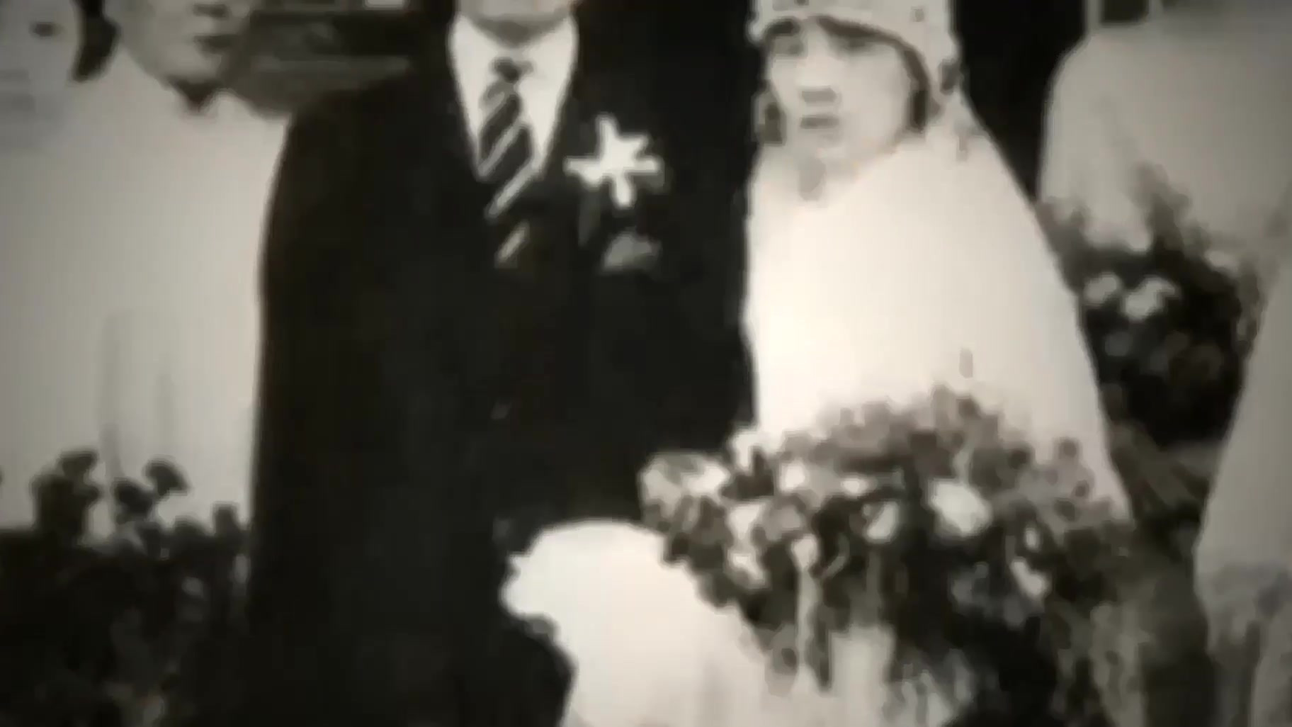 1929年,冰心与吴文藻的一张罕见西式结婚照