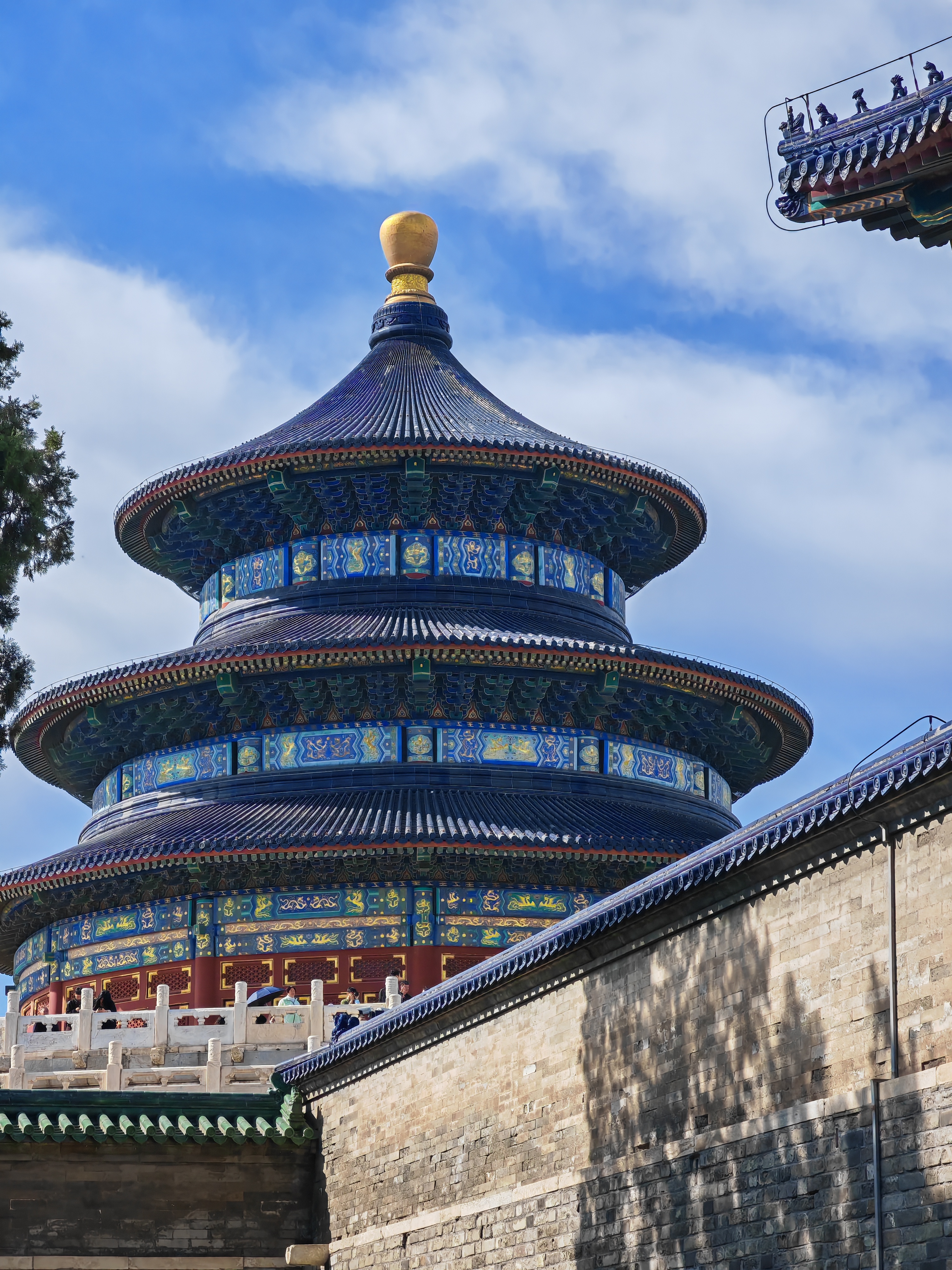 如果评选中国最美古建筑,天坛肯定有一席.#暮春谷雨