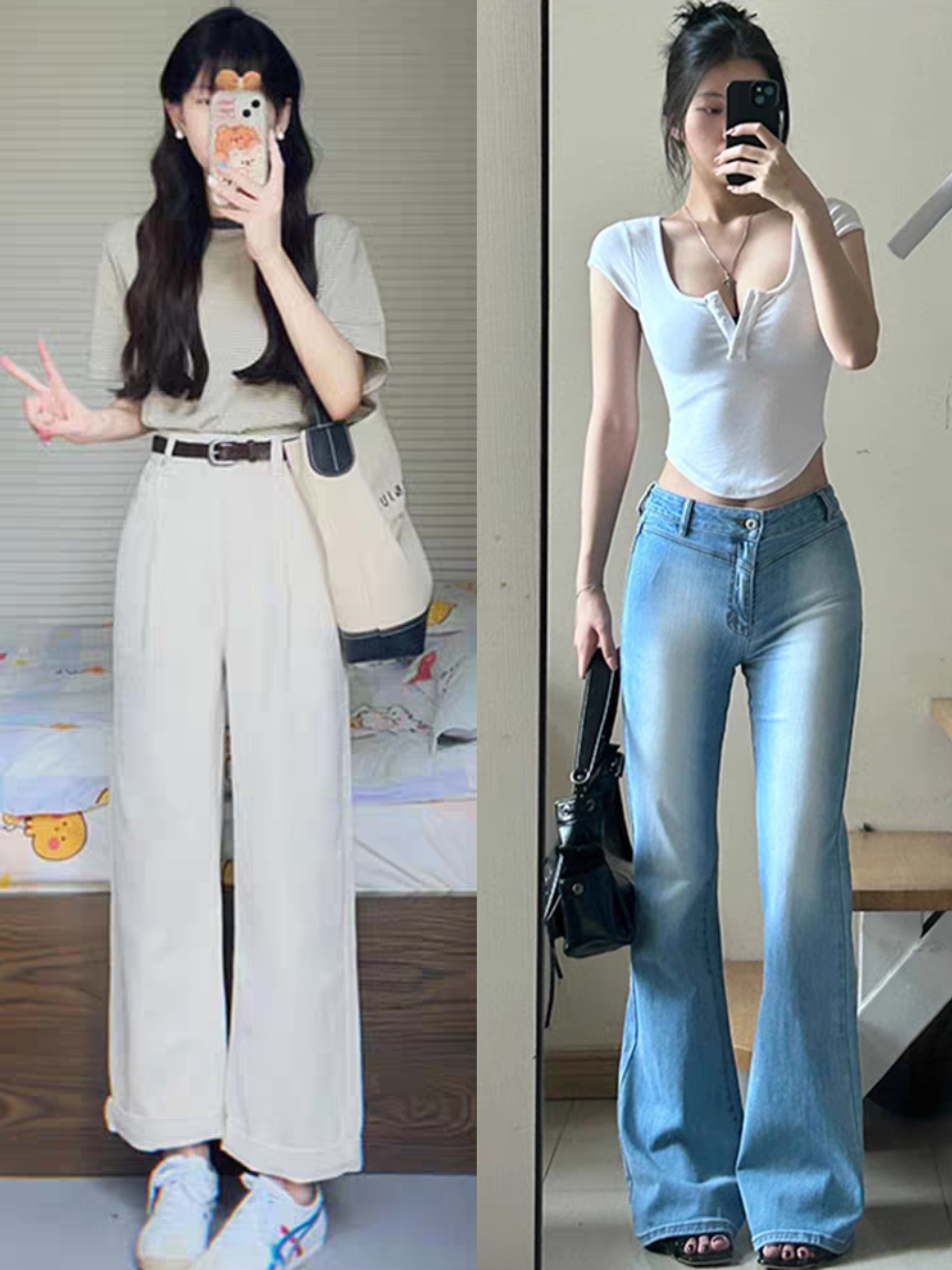 夏日腰精穿搭:女生裤子轻松秀出完美曲线