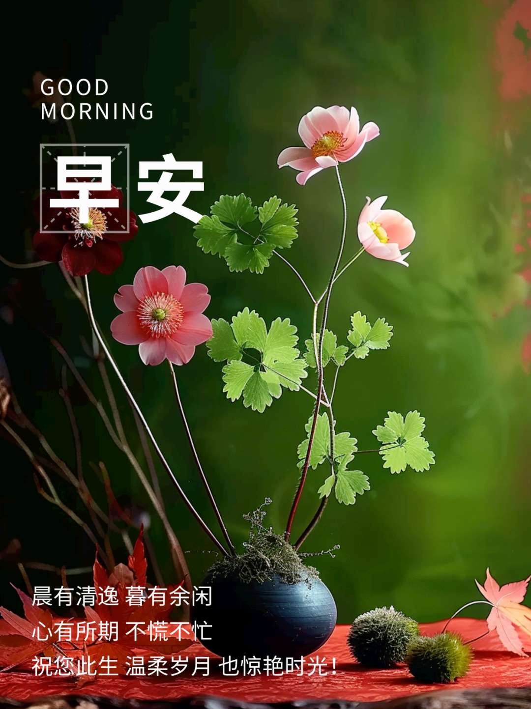 星期三早安祝福