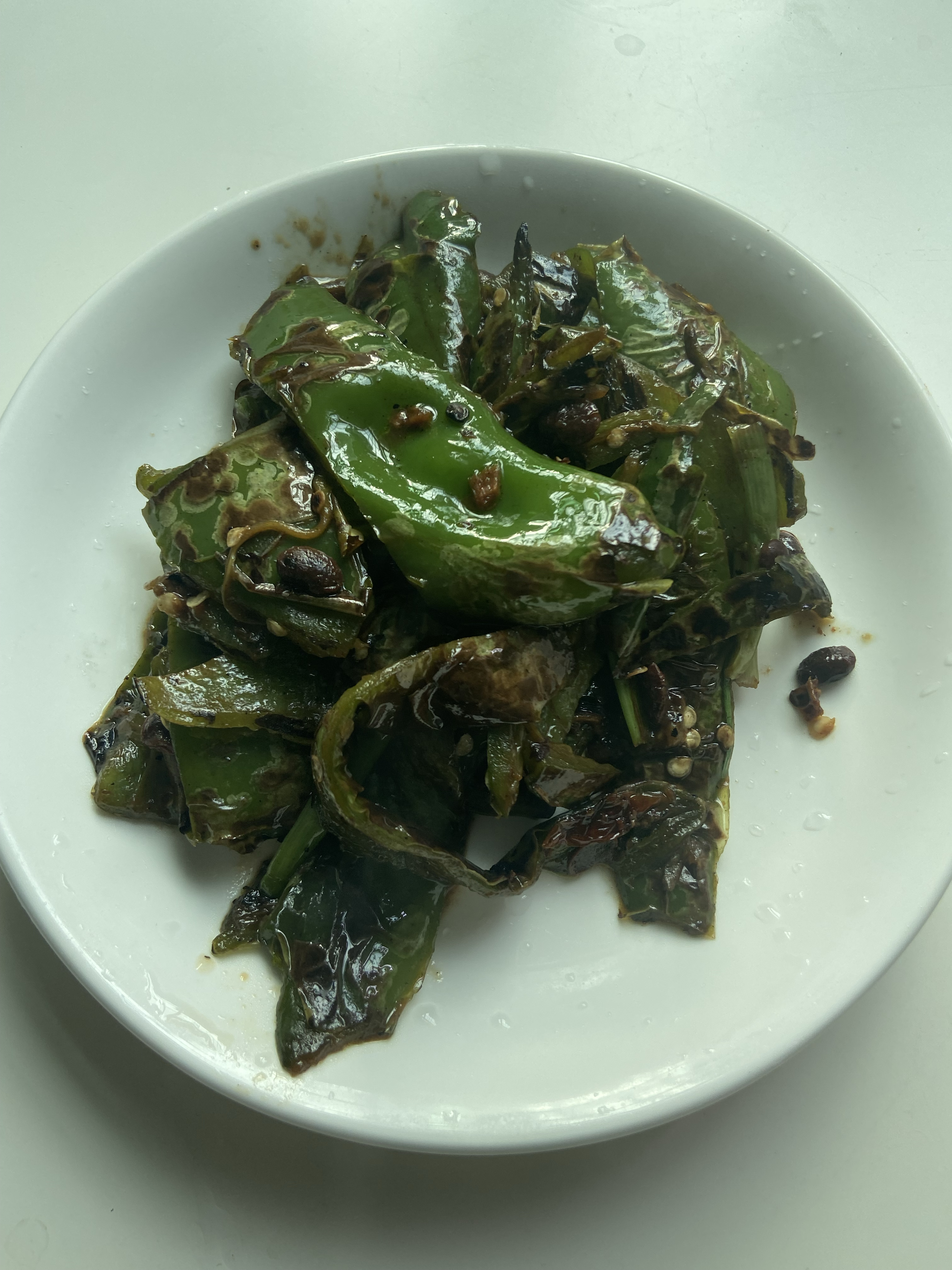 虎皮辣椒豆豉,可以吃几碗米饭了