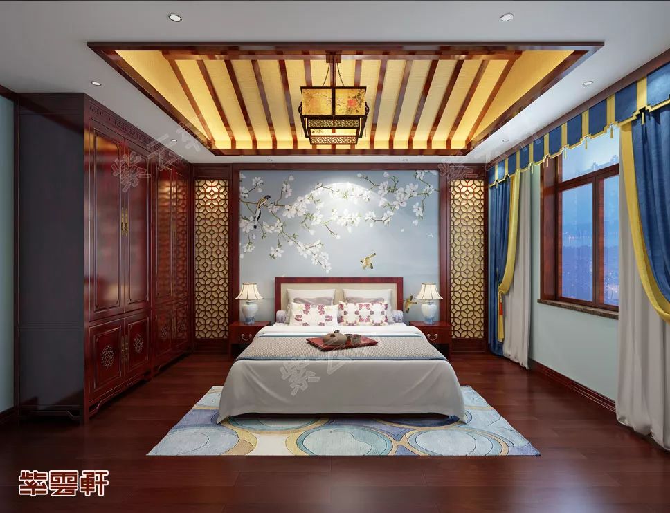 河北中式合院别墅装修设计,感受鸟语花香的惬意