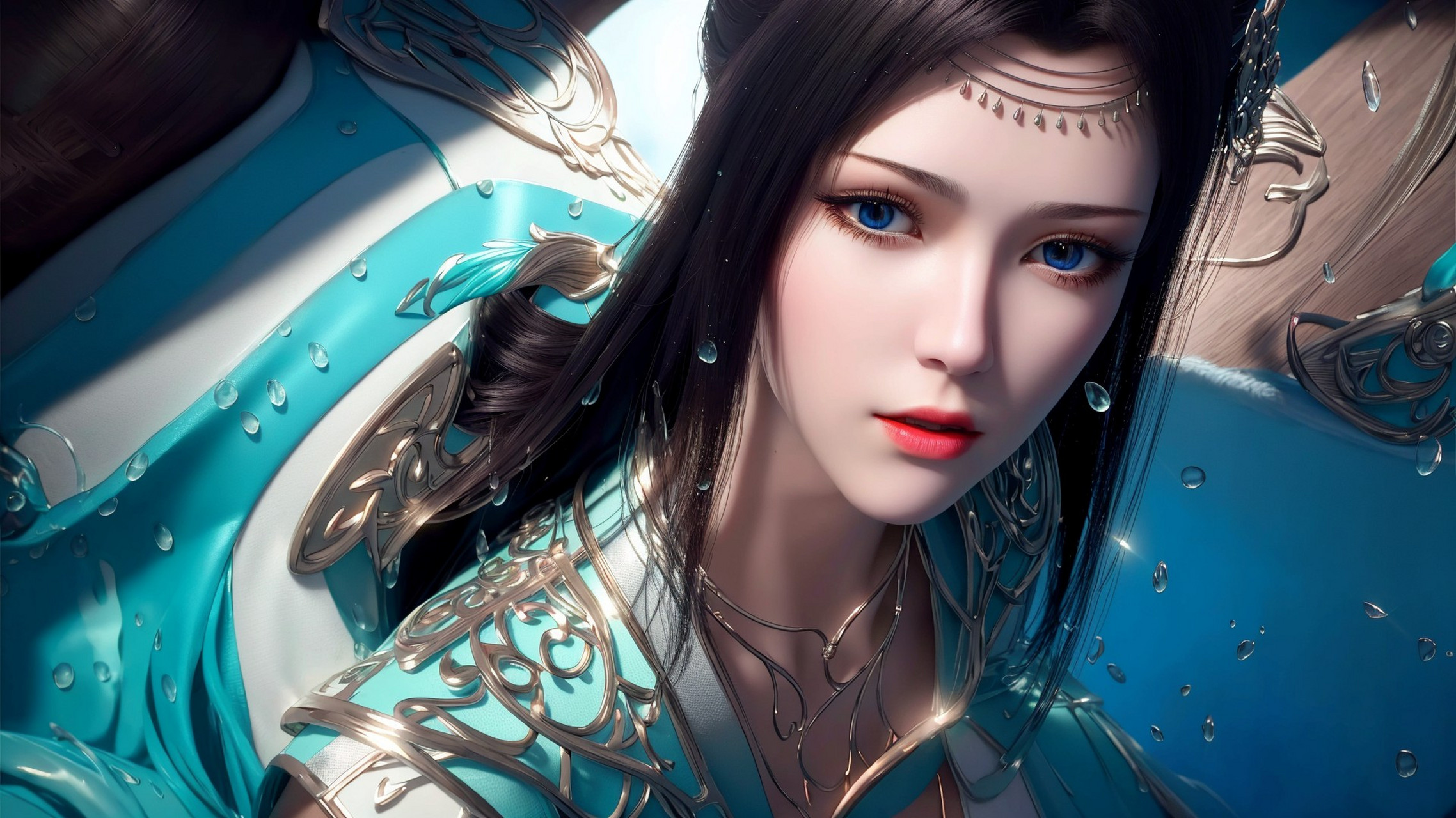 acg优质作者激励计划#   国漫女神 | 云韵 | 女神的凝视 怎么有点