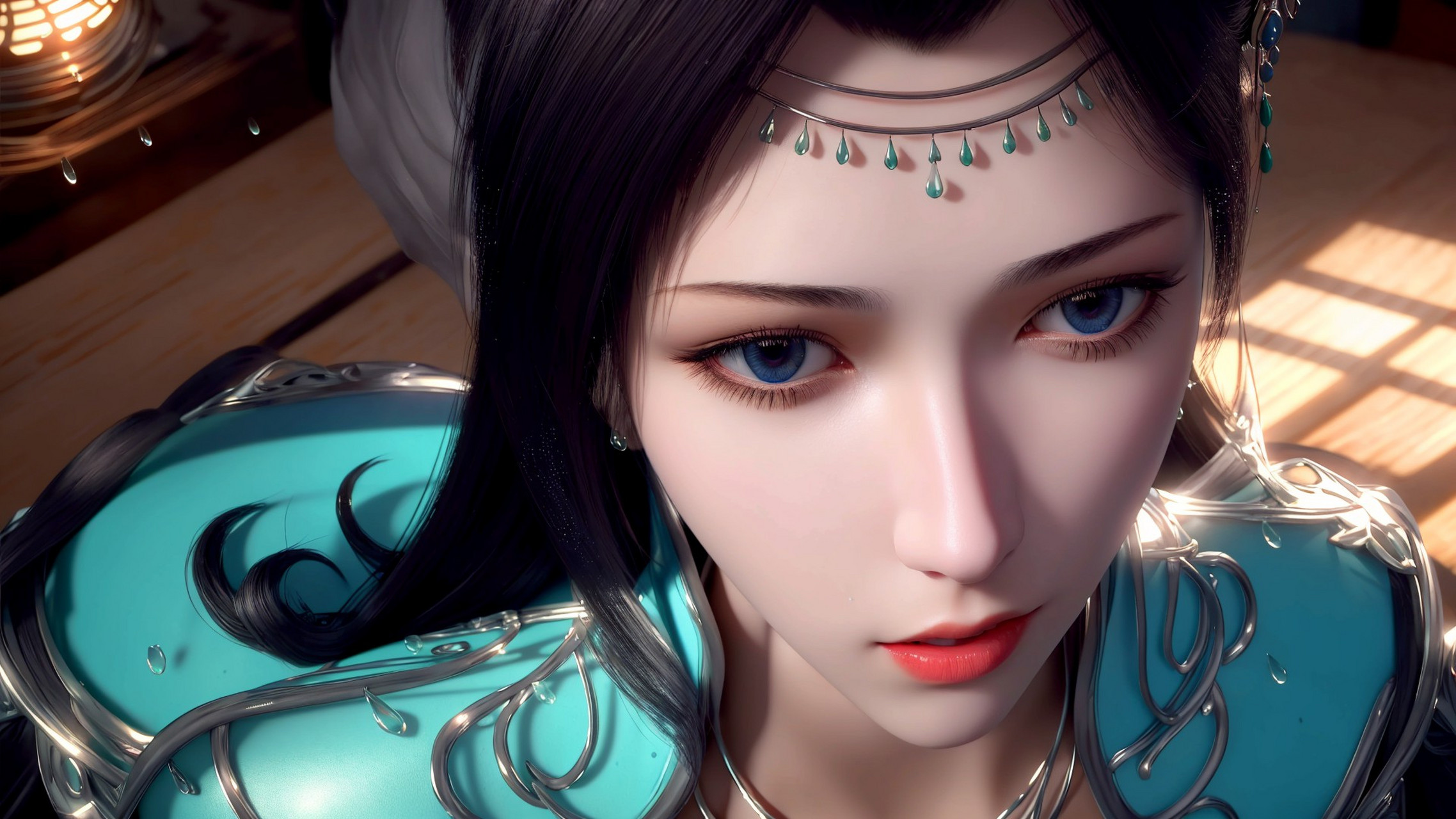 acg优质作者激励计划#   国漫女神 | 云韵 | 女神的凝视 怎么有点