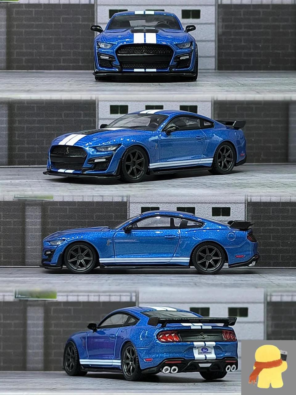 minigt 1/64 谢尔比 眼镜蛇 初版蓝