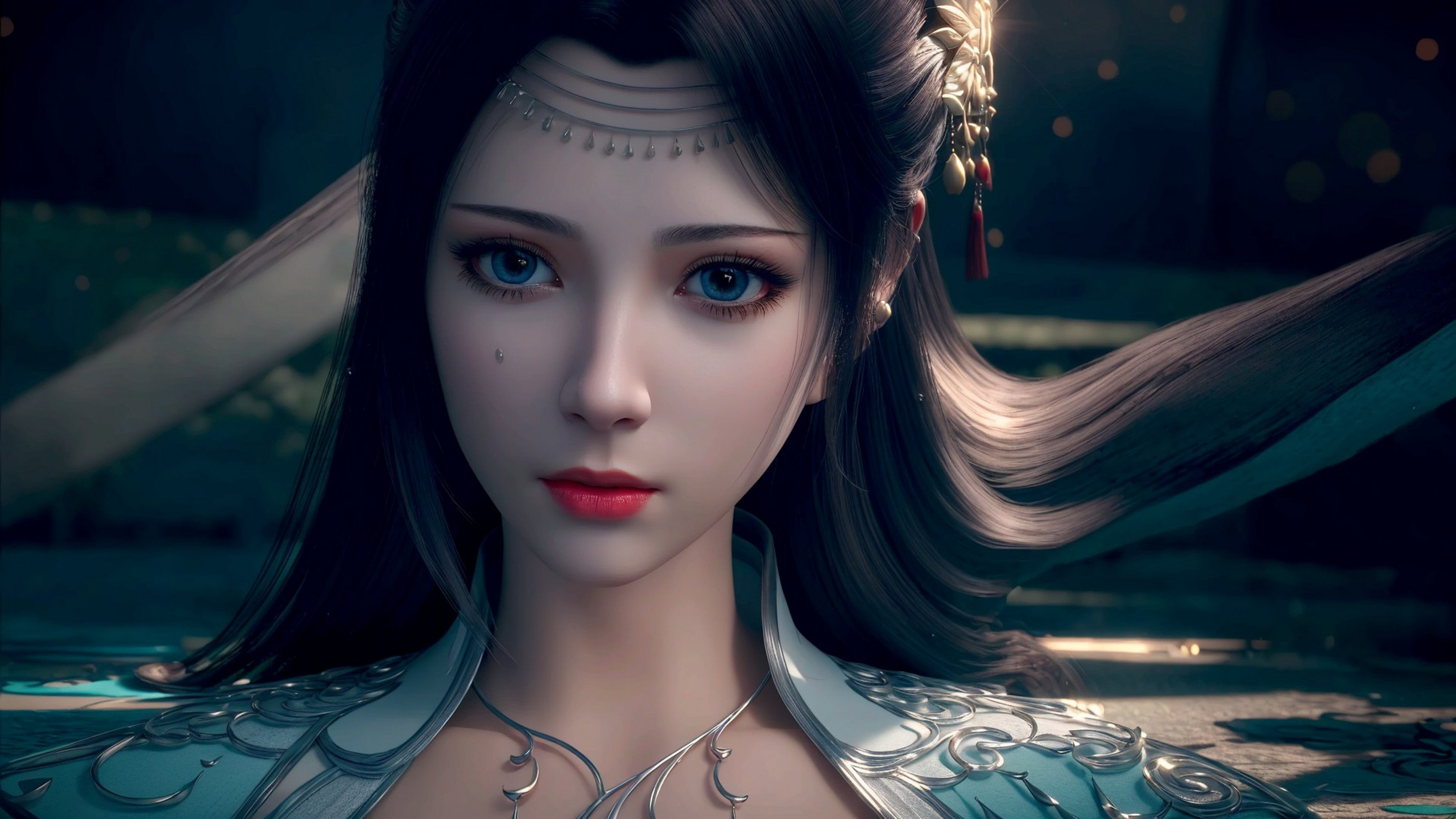 acg优质作者激励计划#   国漫女神 | 云韵 | 女神的凝视 怎么有点