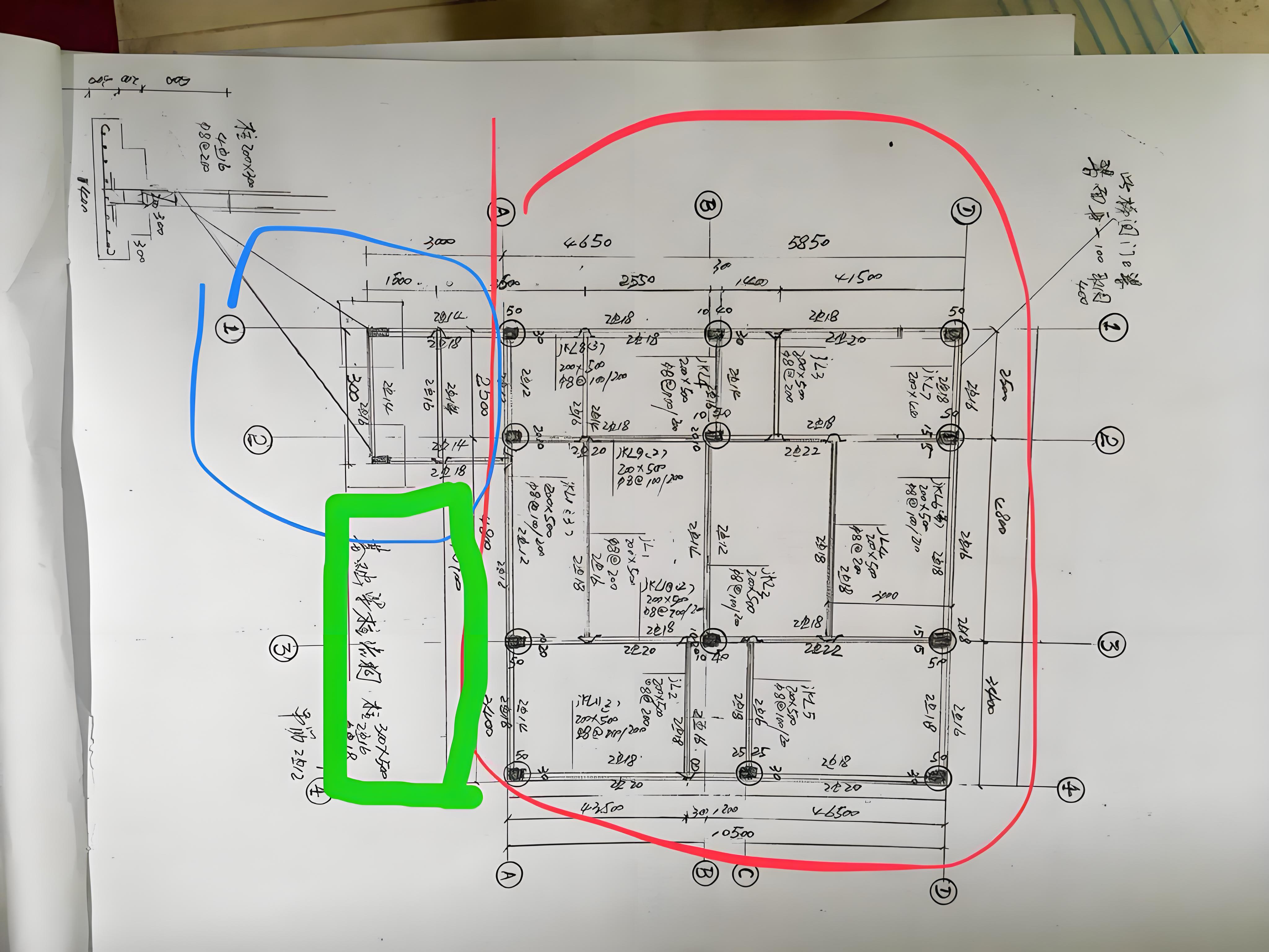 施工图的错误画法图片部分墙面斜的轴线怎么表示ai识别建筑你是否遇到