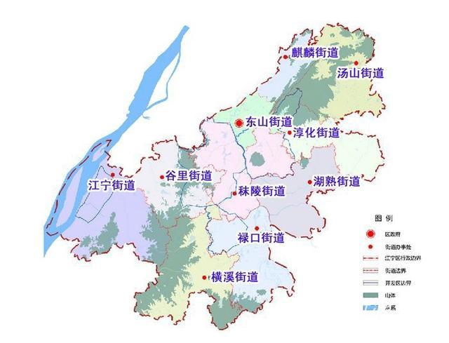 【南京市江宁区人口,区划,景点,特产,沿革等基本情况】