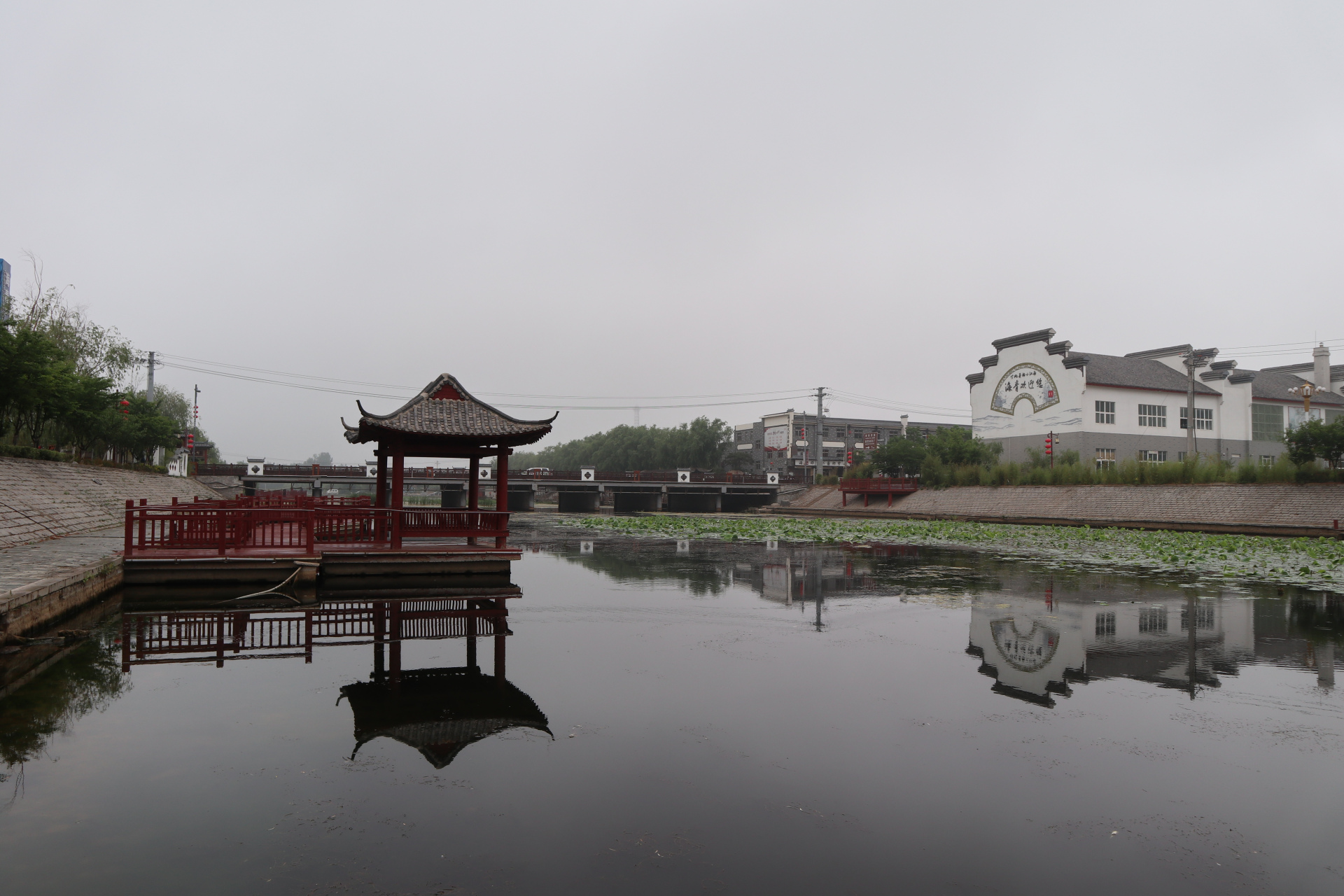 甜水河上好风光,甜水河位于青岛西海岸新区海青镇,河长20公里,流域