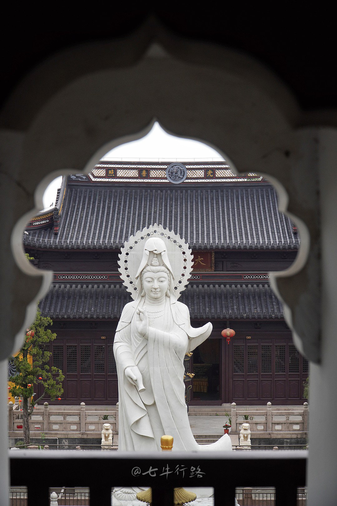 站在頔塘河边守望震泽古镇慈云寺塔背后是慈云公主的故事吗
