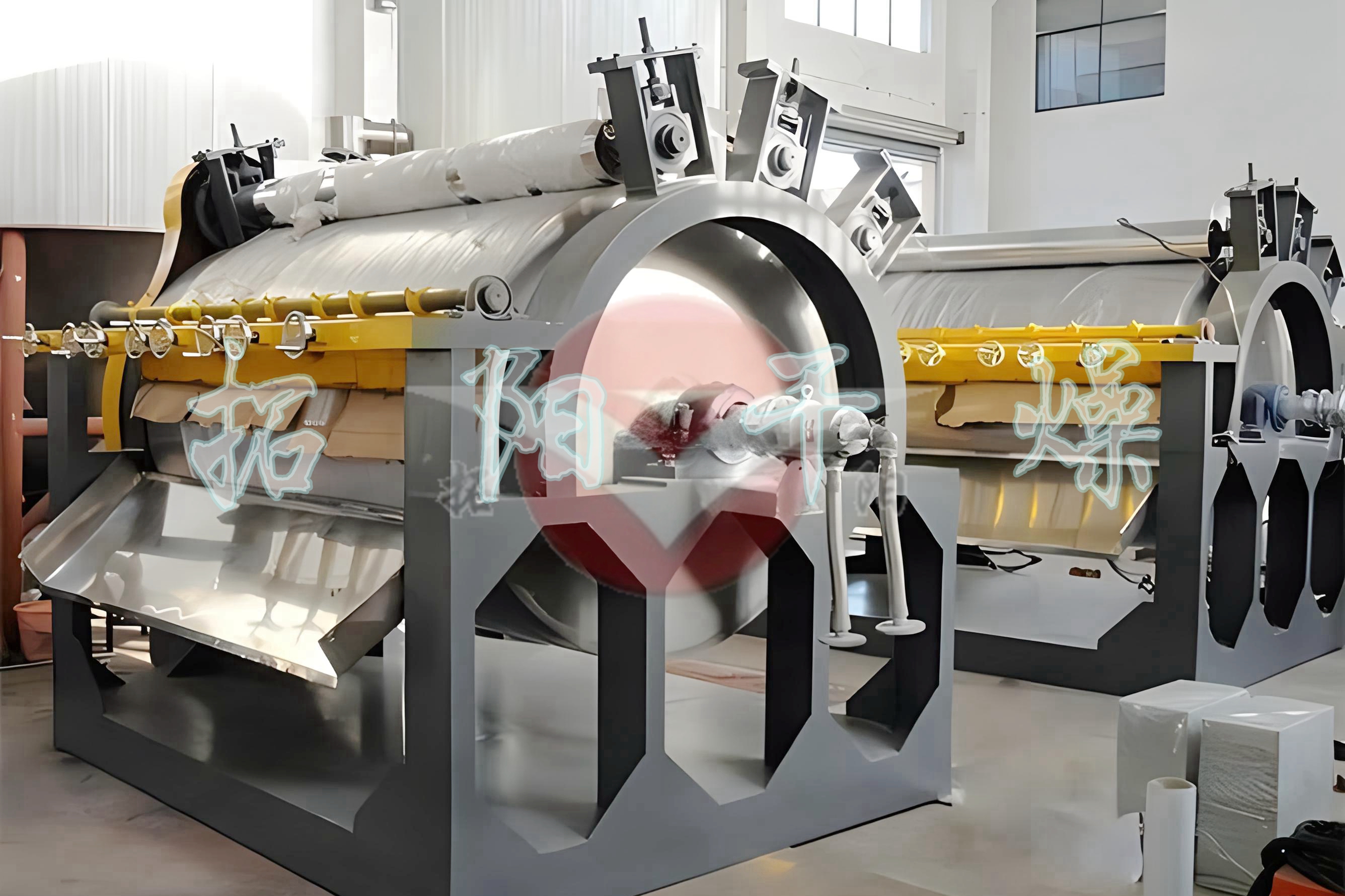 废液干燥机母液干燥机废盐废水单双滚筒转鼓刮板结片干燥干化机